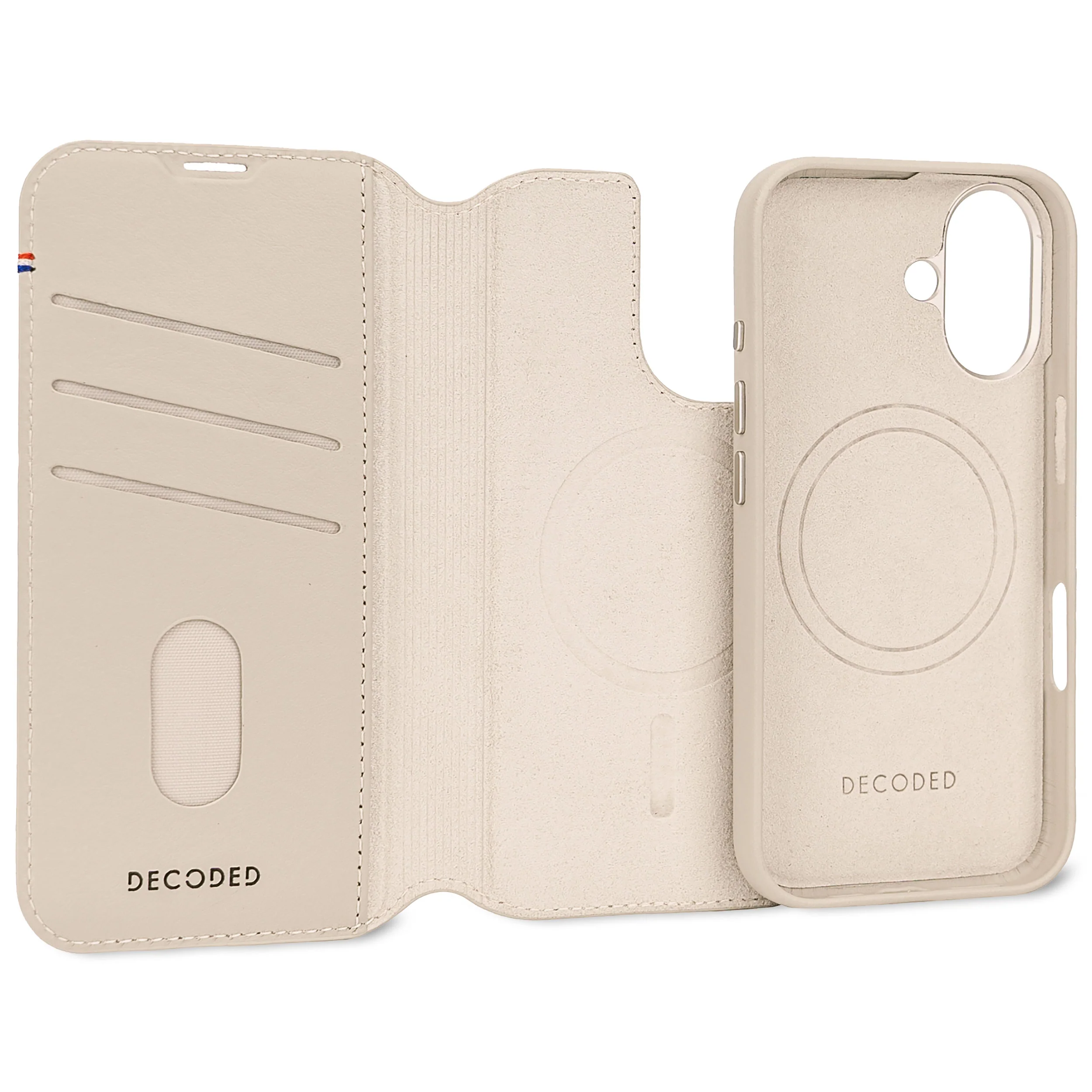 Leather Detachable Wallet Case | Clay Beige | iPhone 16 | D25IPO16DW5CY - Image 9