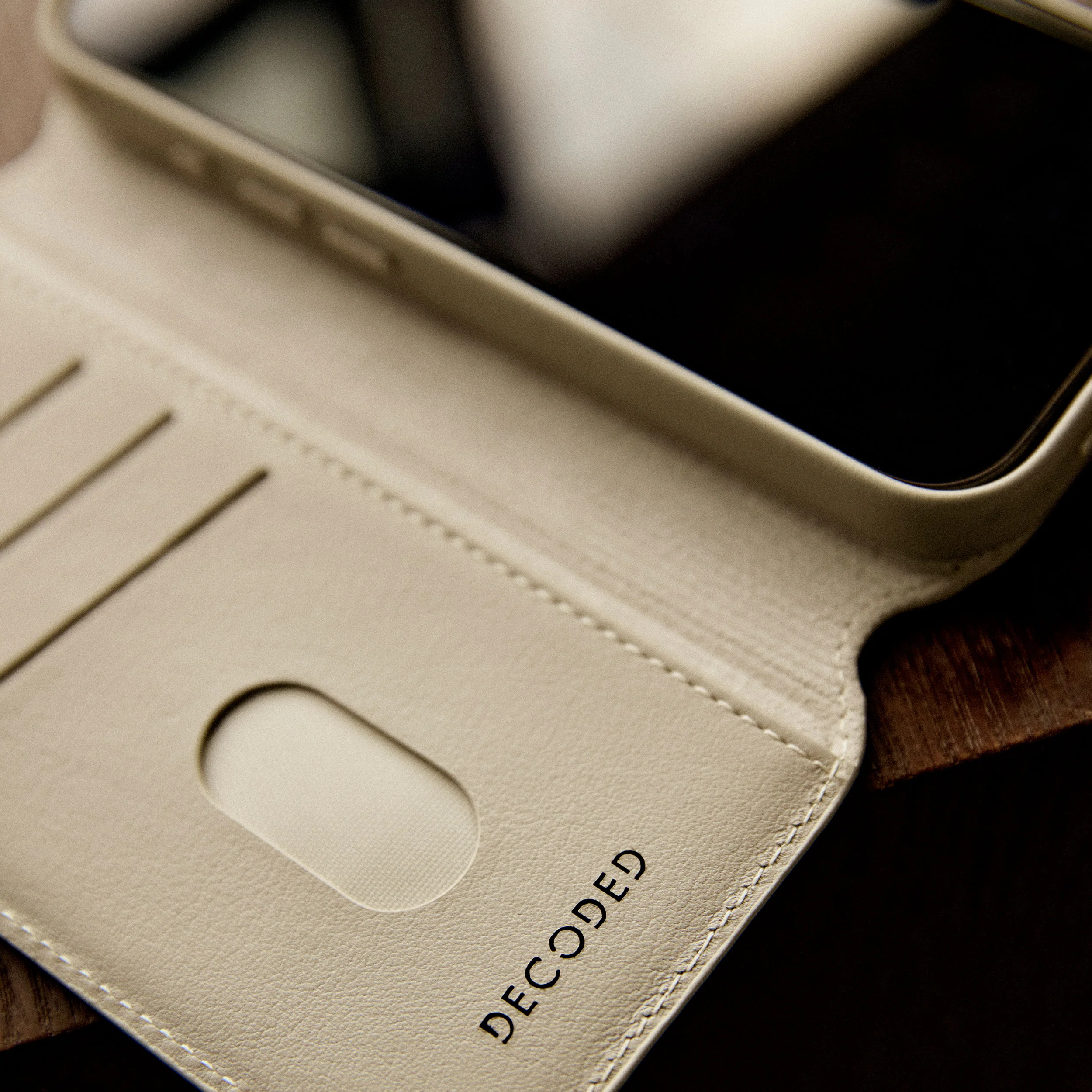 Leather Detachable Wallet Case | Clay Beige | iPhone 16 Plus | D25IPO16PLDW5CY - Image 5