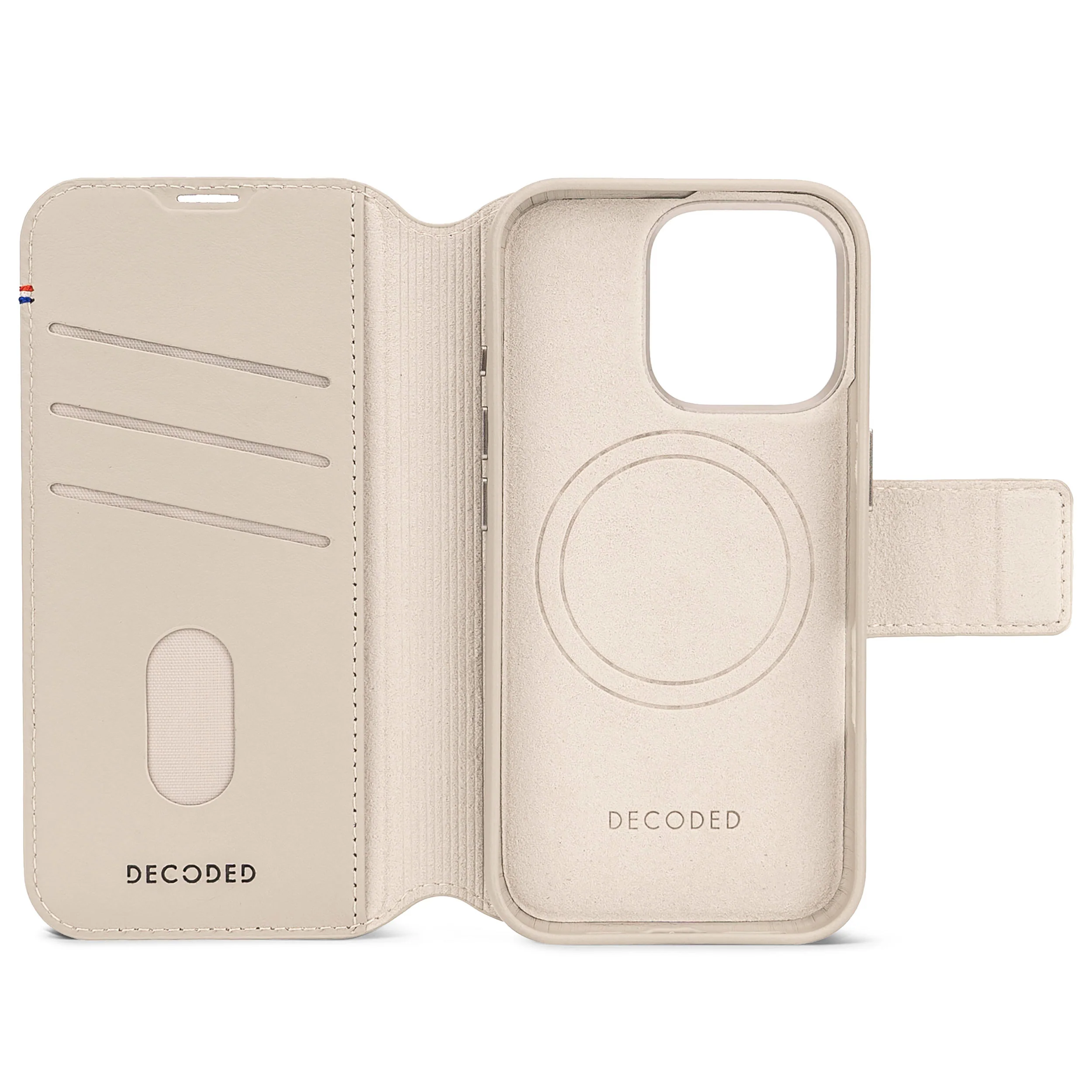 Leather Detachable Wallet Case | Clay Beige | iPhone 16 Pro | D25IPO16PDW5CY - Image 7
