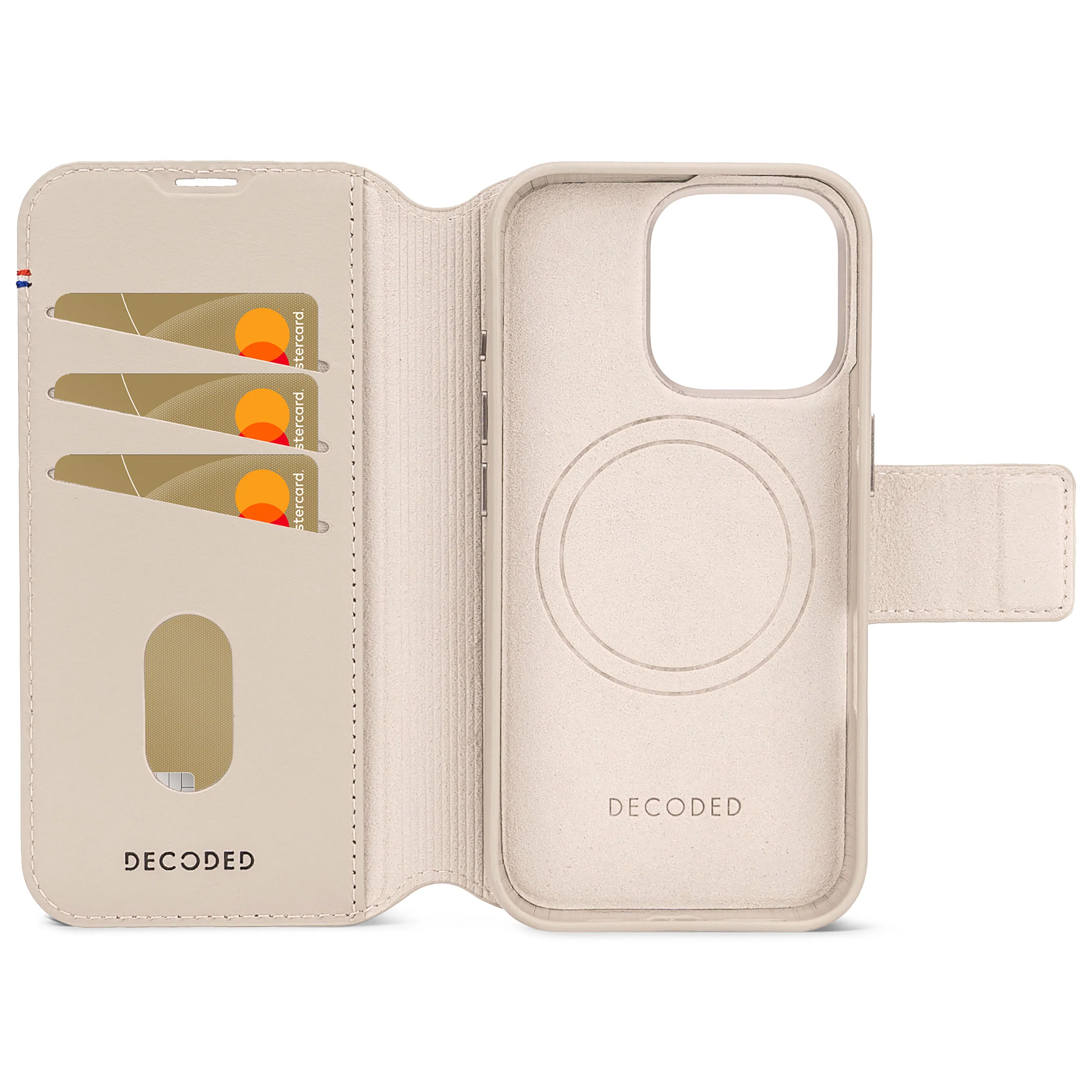 Leather Detachable Wallet Case | Clay Beige | iPhone 16 Pro | D25IPO16PDW5CY - Image 8