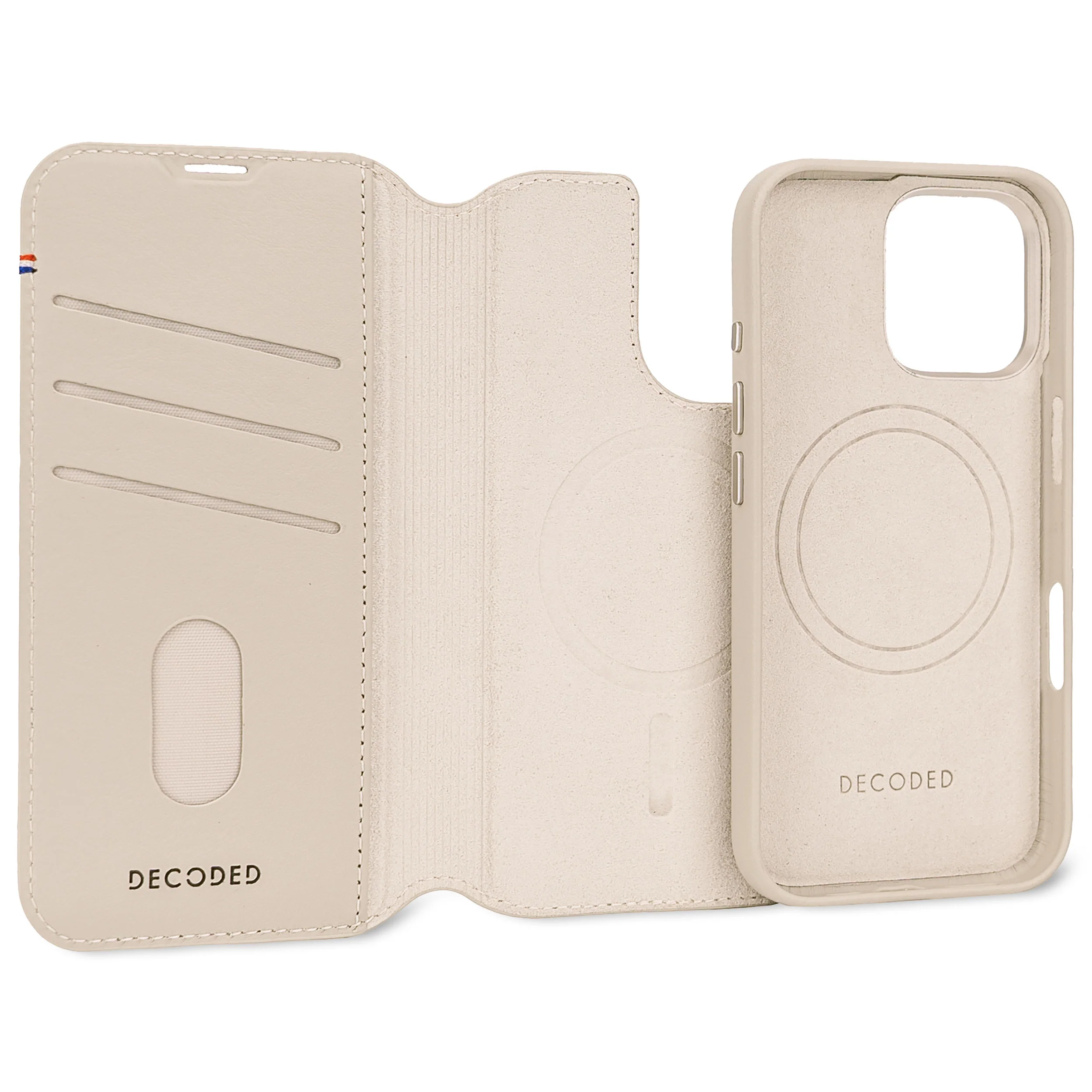 Leather Detachable Wallet Case | Clay Beige | iPhone 16 Pro | D25IPO16PDW5CY - Image 9