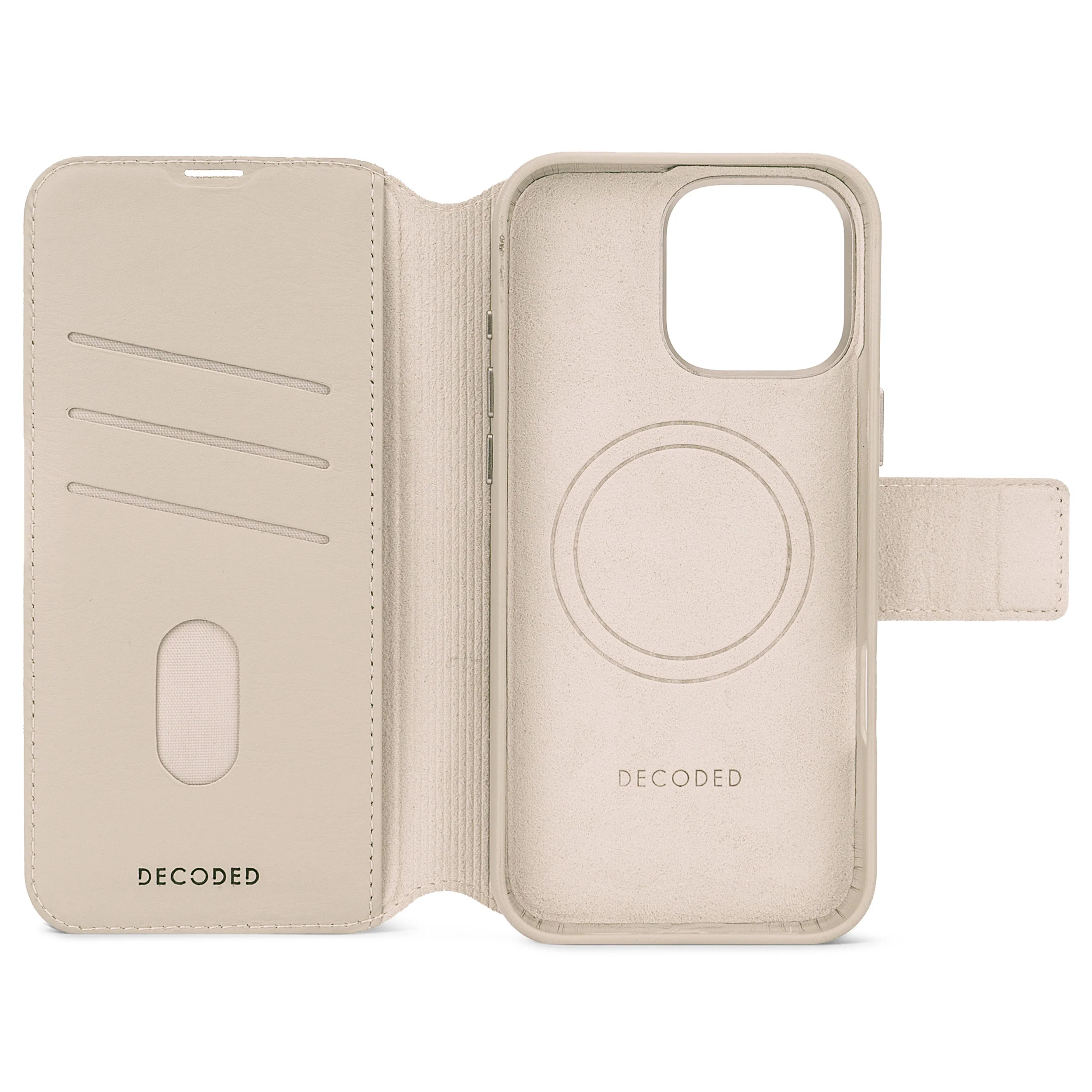 Leather Detachable Wallet Case | Clay Beige | iPhone 16 Pro Max | D25IPO16PMDW5CY - Image 7