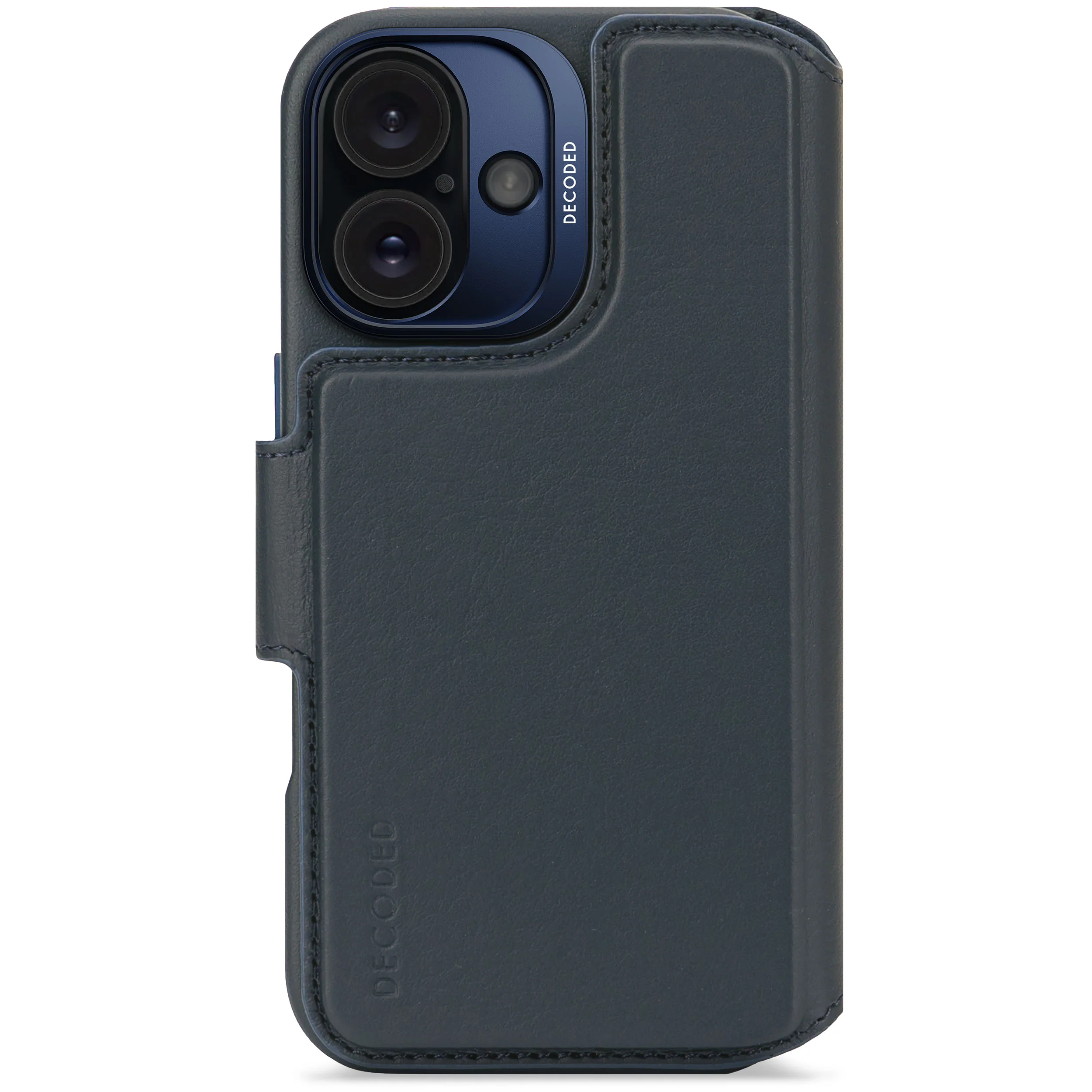 Leather Detachable Wallet Case | Navy Blue | iPhone 16 | D25IPO16DW5NY