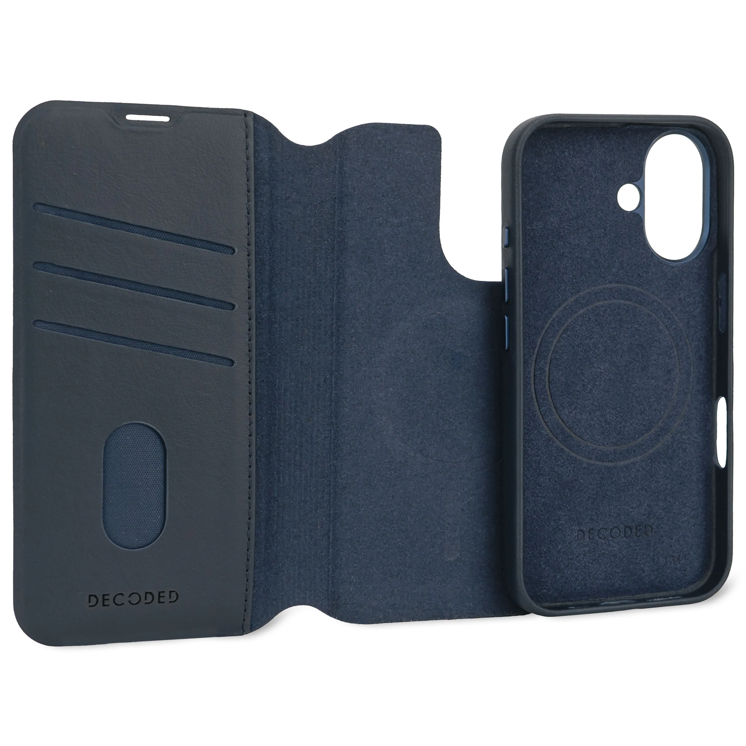 Leather Detachable Wallet Case | Navy Blue | iPhone 16 | D25IPO16DW5NY - Image 9