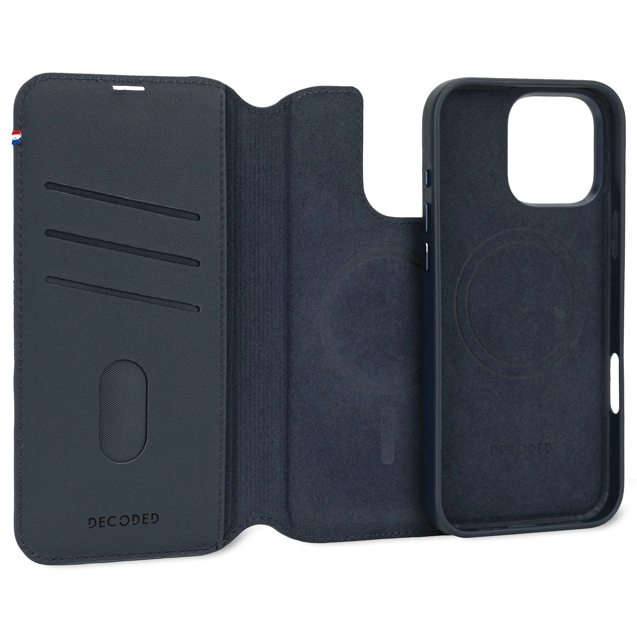 Leather Detachable Wallet Case | Navy Blue | iPhone 16 Pro Max | D25IPO16PMDW5NY - Image 9