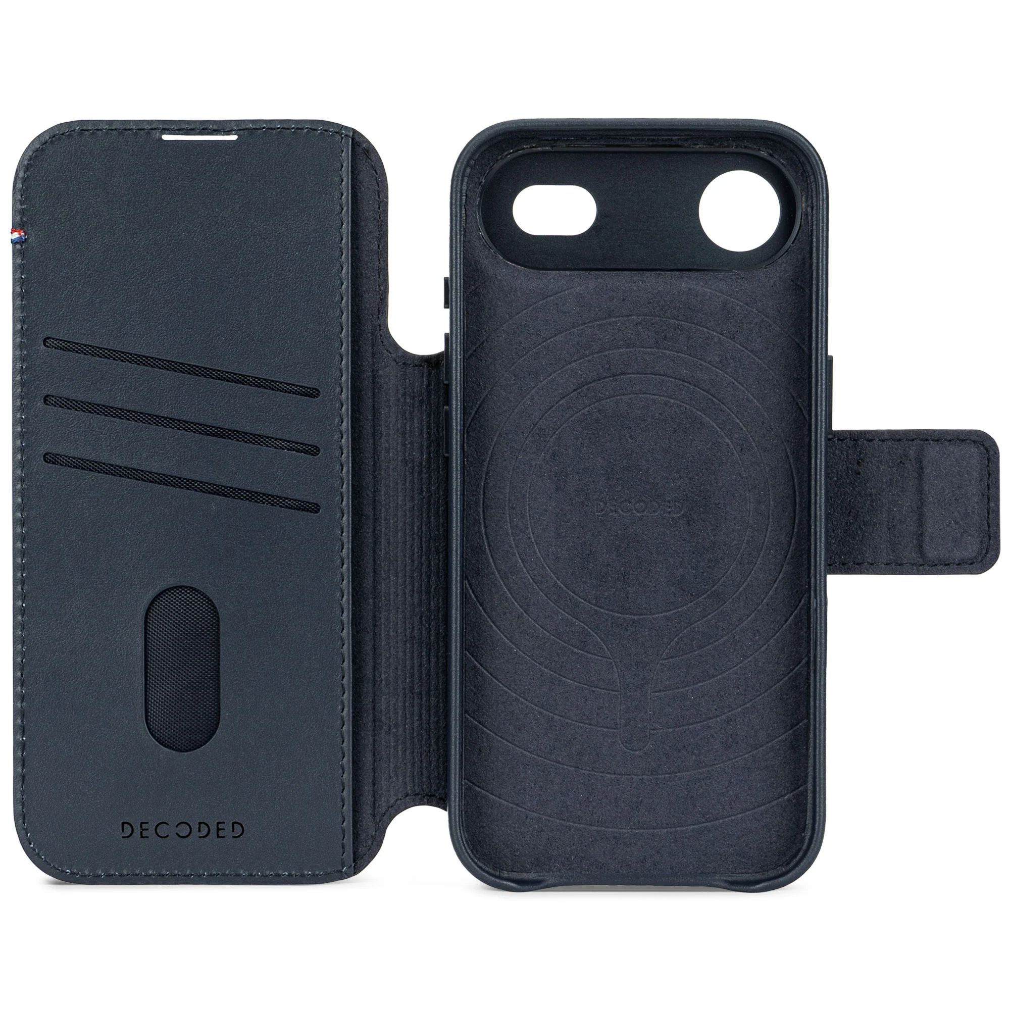 Leather Detachable Wallet Case | Navy Shadow | iPhone Air | D26IPO17ADW5NW - Image 5