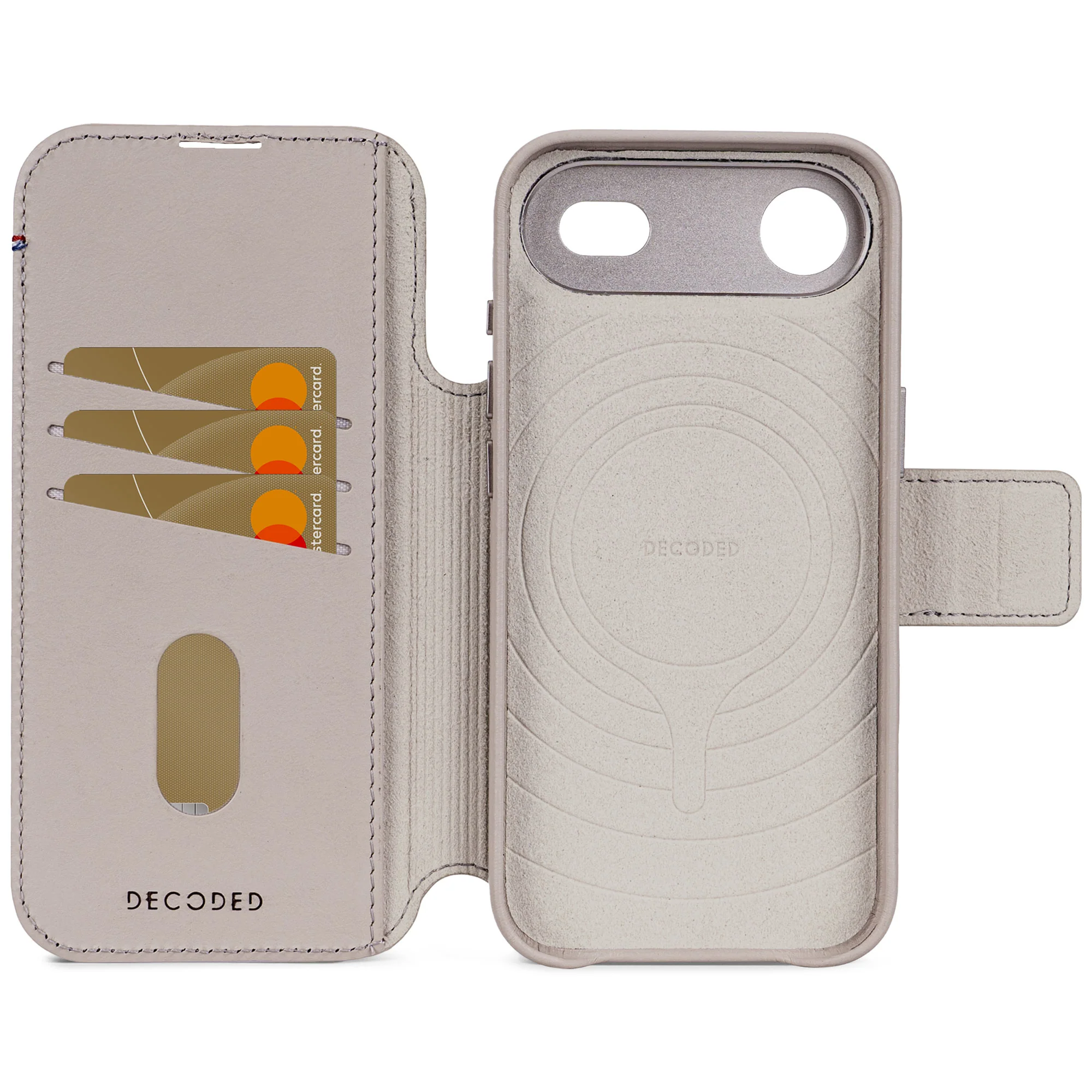 Leather Detachable Wallet Case | Solid Clay | iPhone Air | D26IPO17ADW5SY - Image 8