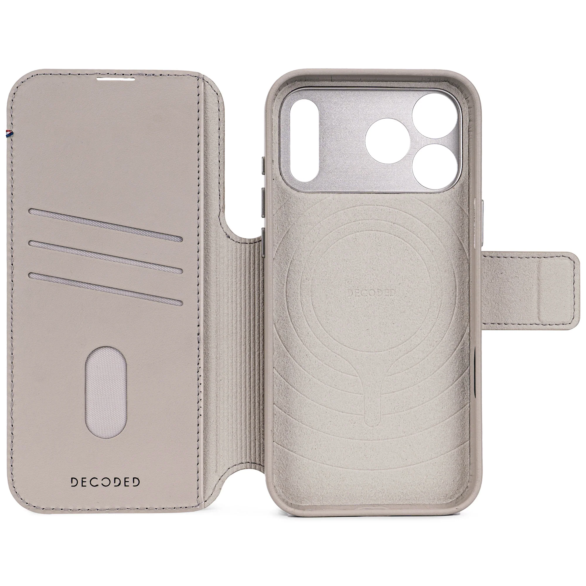 Leather Detachable Wallet Case | Solid Clay | iPhone 17 Pro | D26IPO17PDW5SY - Image 7