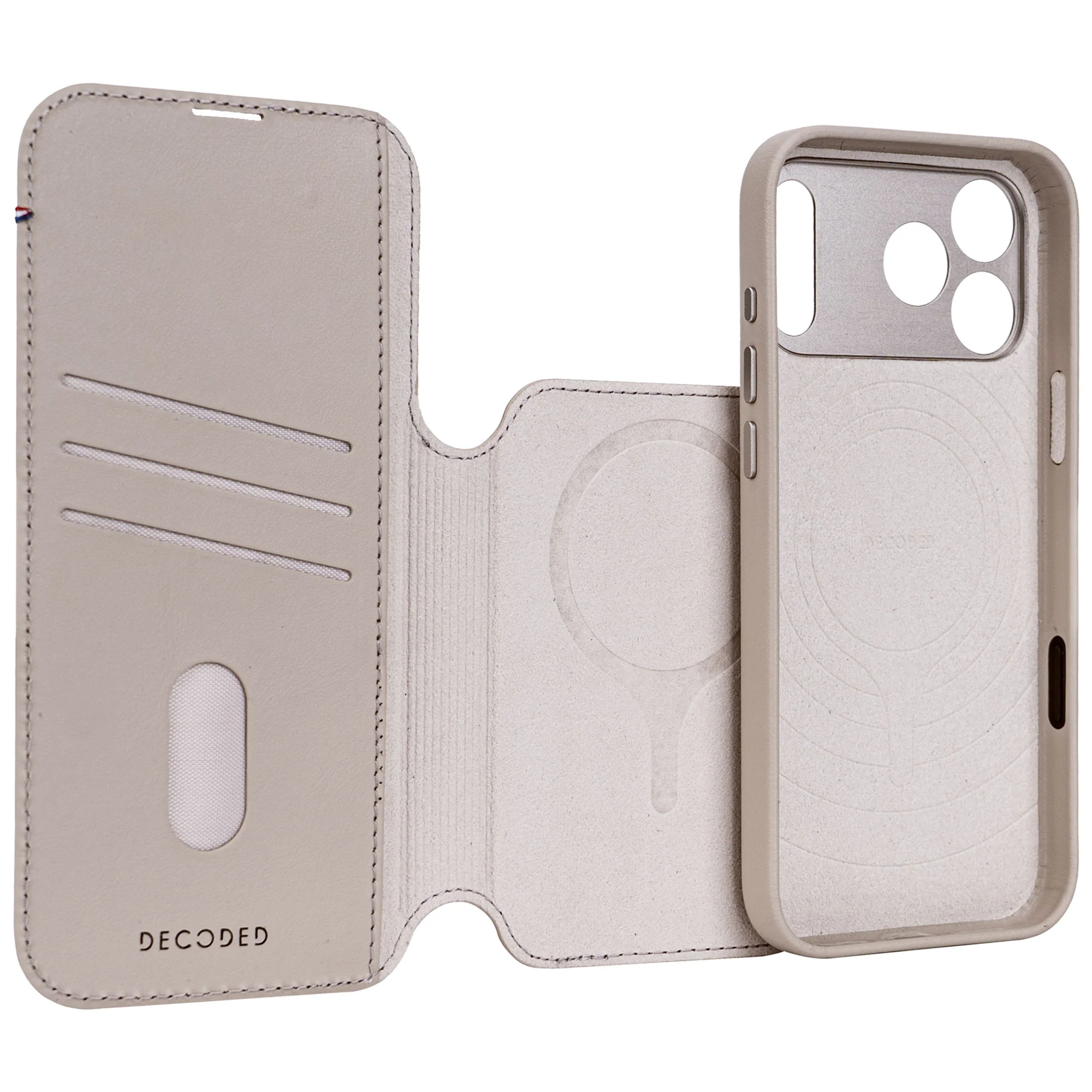 Leather Detachable Wallet Case | Solid Clay | iPhone 17 Pro Max | D26IPO17PMDW5SY - Image 9