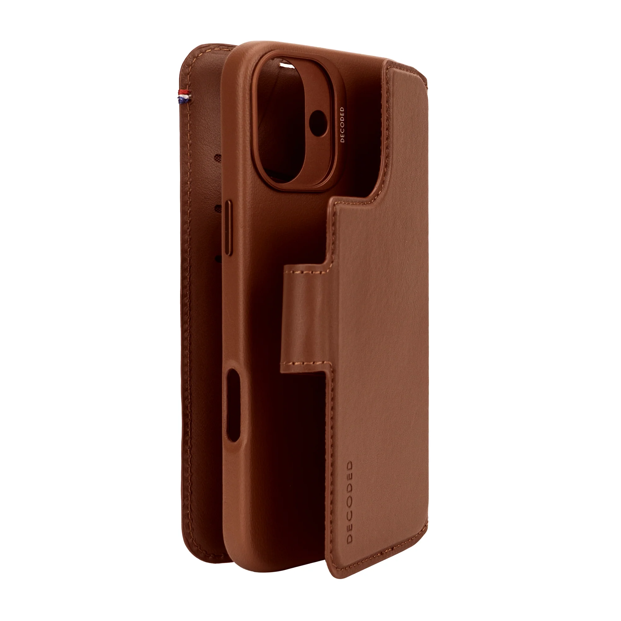 Leather Detachable Wallet Case | Tan Brown | iPhone 16 | D25IPO16DW5TN - Image 2