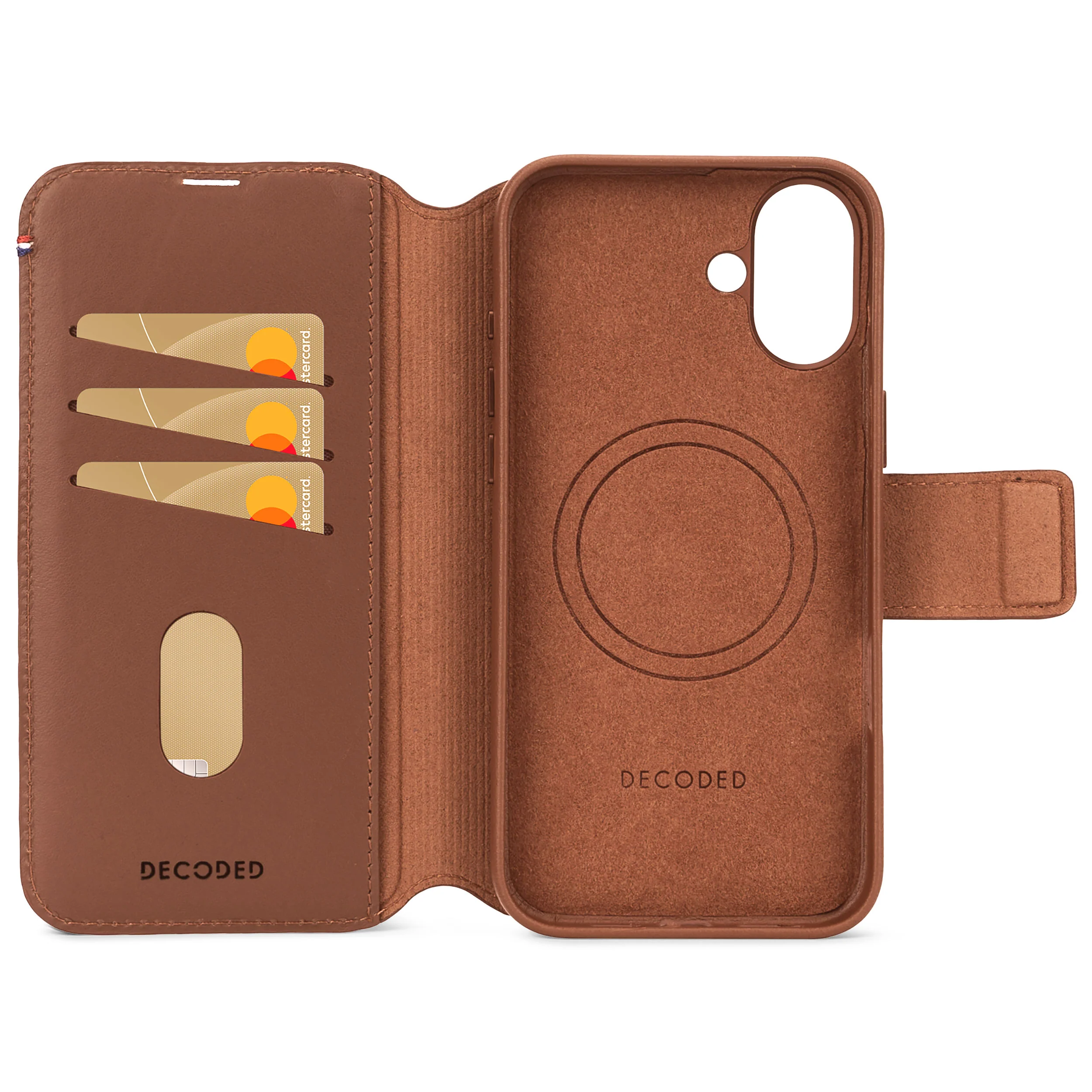 Leather Detachable Wallet Case | Tan Brown | iPhone 16 | D25IPO16DW5TN - Image 8