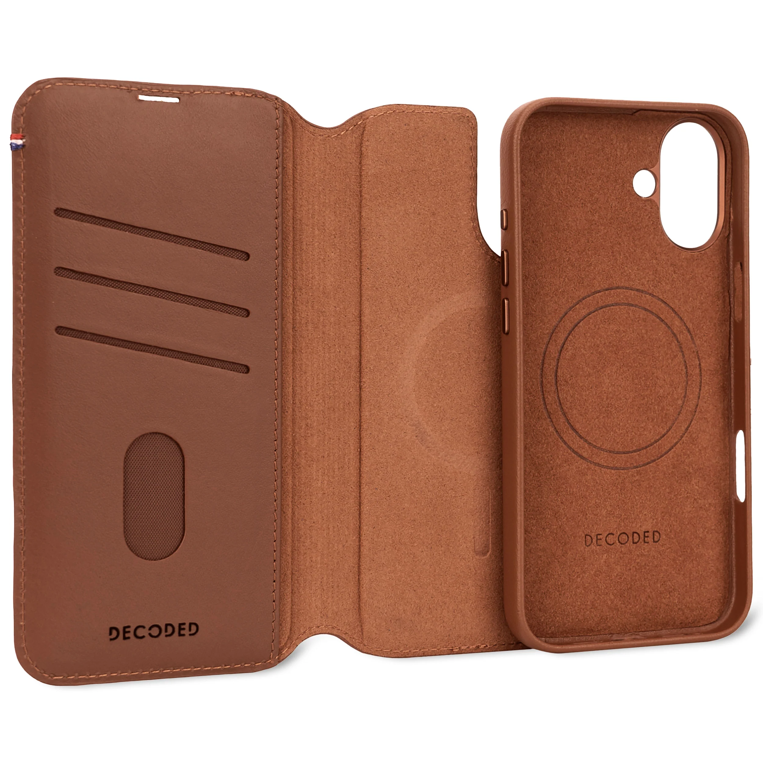 Leather Detachable Wallet Case | Tan Brown | iPhone 16 Plus | D25IPO16PLDW5TN - Image 9