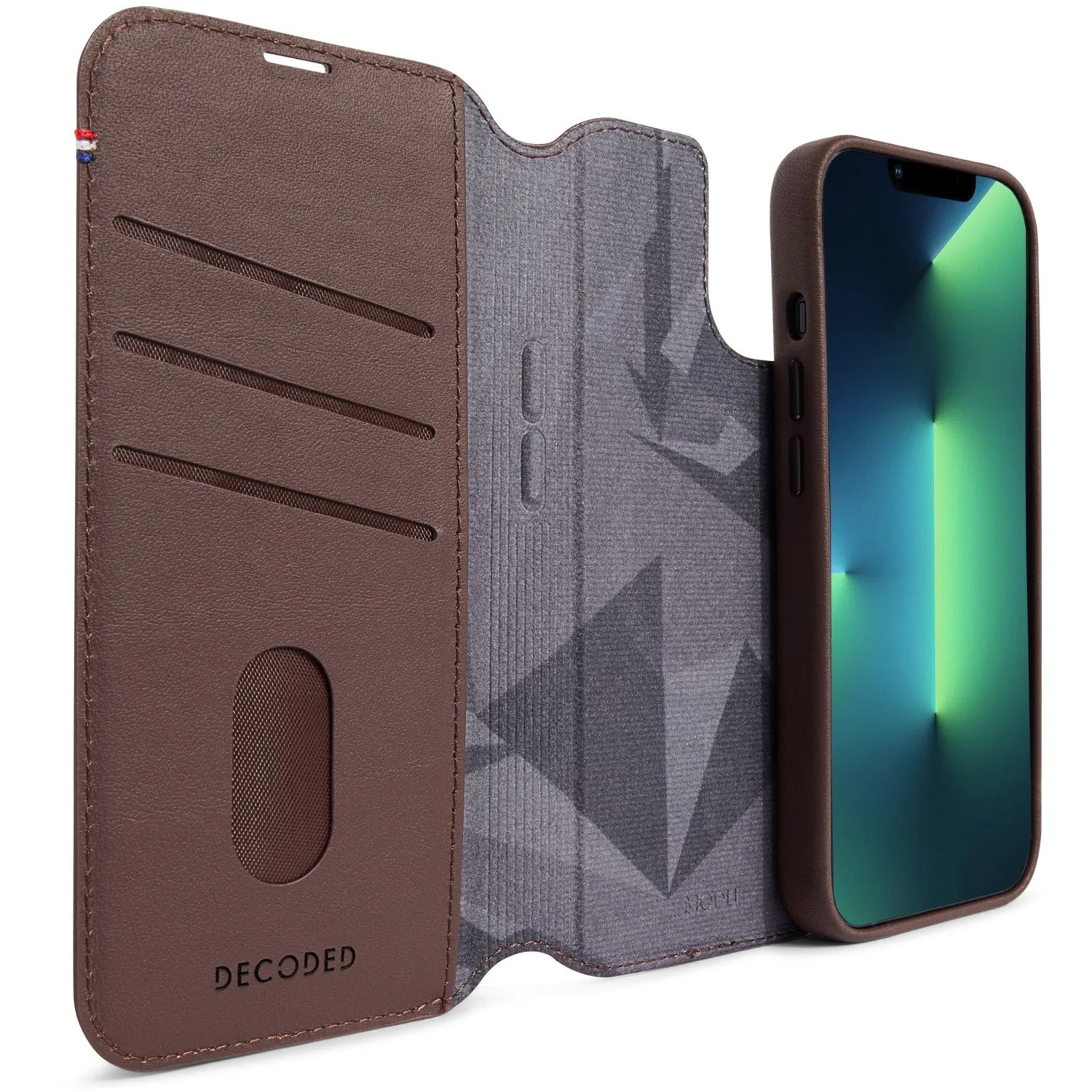 Leather Detachable Wallet Case | Chocolate Brown | iPhone 14 Plus | D23IPO14MDW5CHB - Image 5