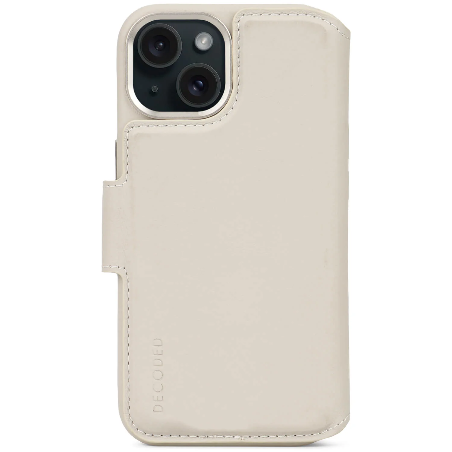 Leather Detachable Case | Clay | iPhone 15 | D24IPO15DW5CY