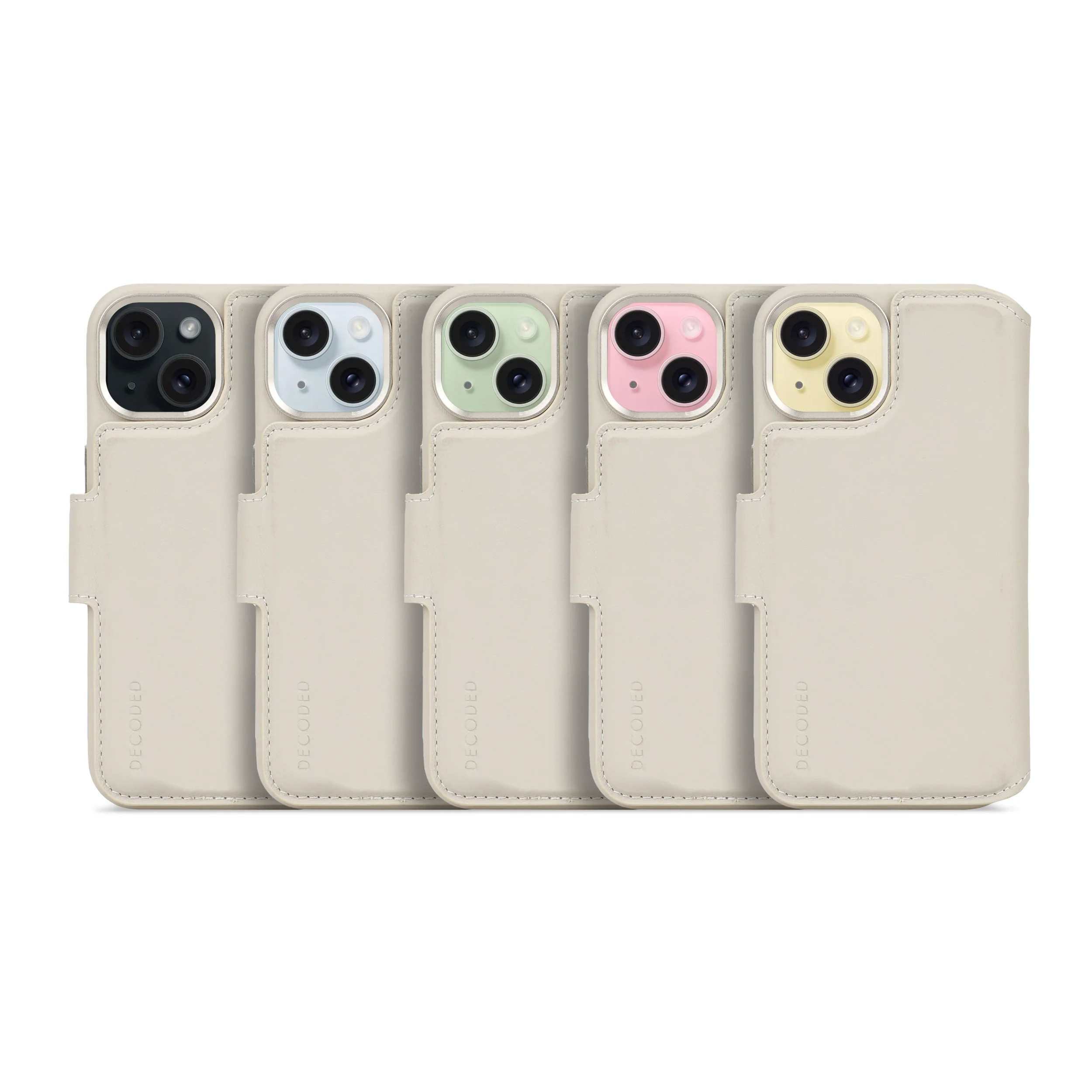 Leather Detachable Case | Clay | iPhone 15 | D24IPO15DW5CY - Image 8