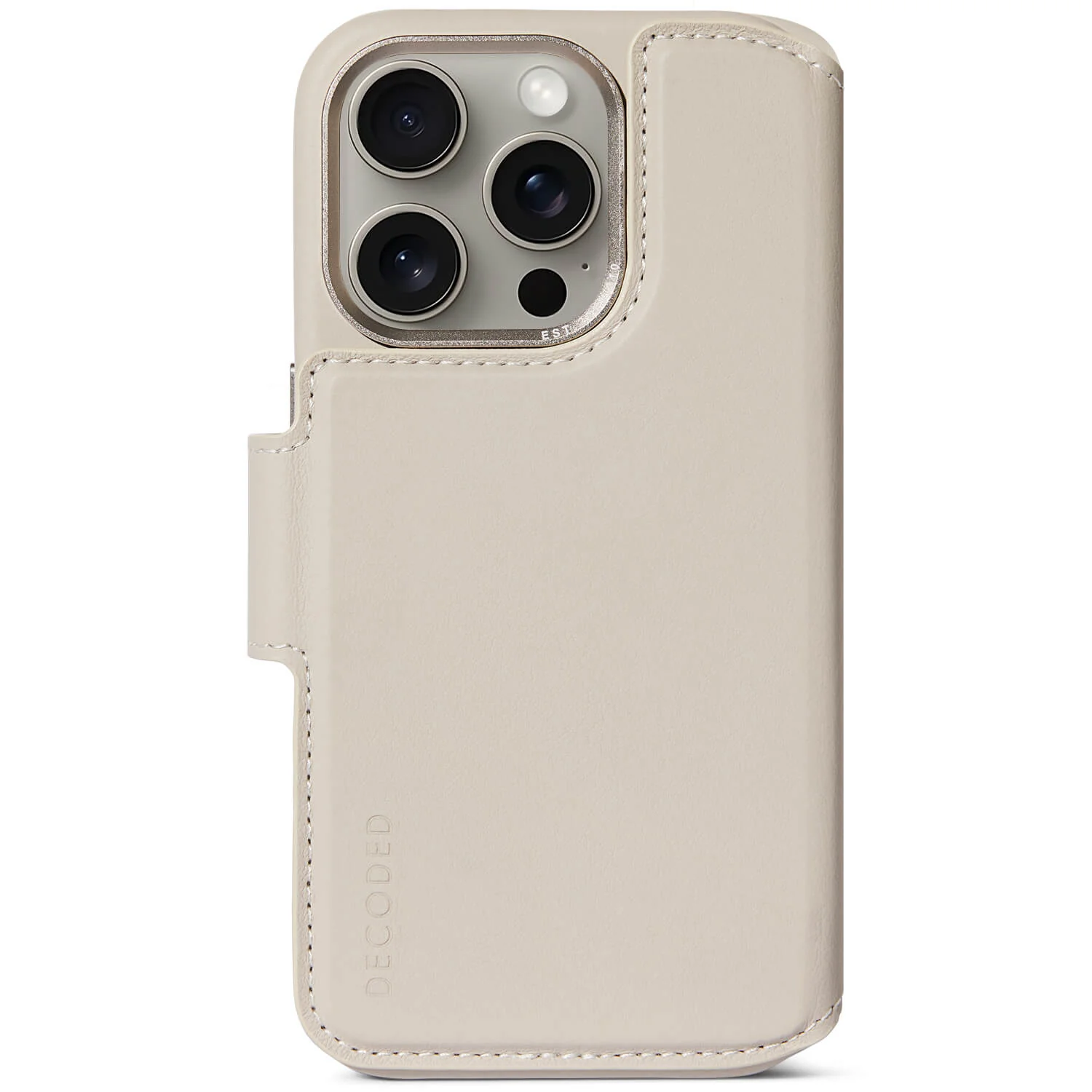 Leather Detachable Case | Clay | iPhone 15 Pro Max | D24IPO15PMDW5CY