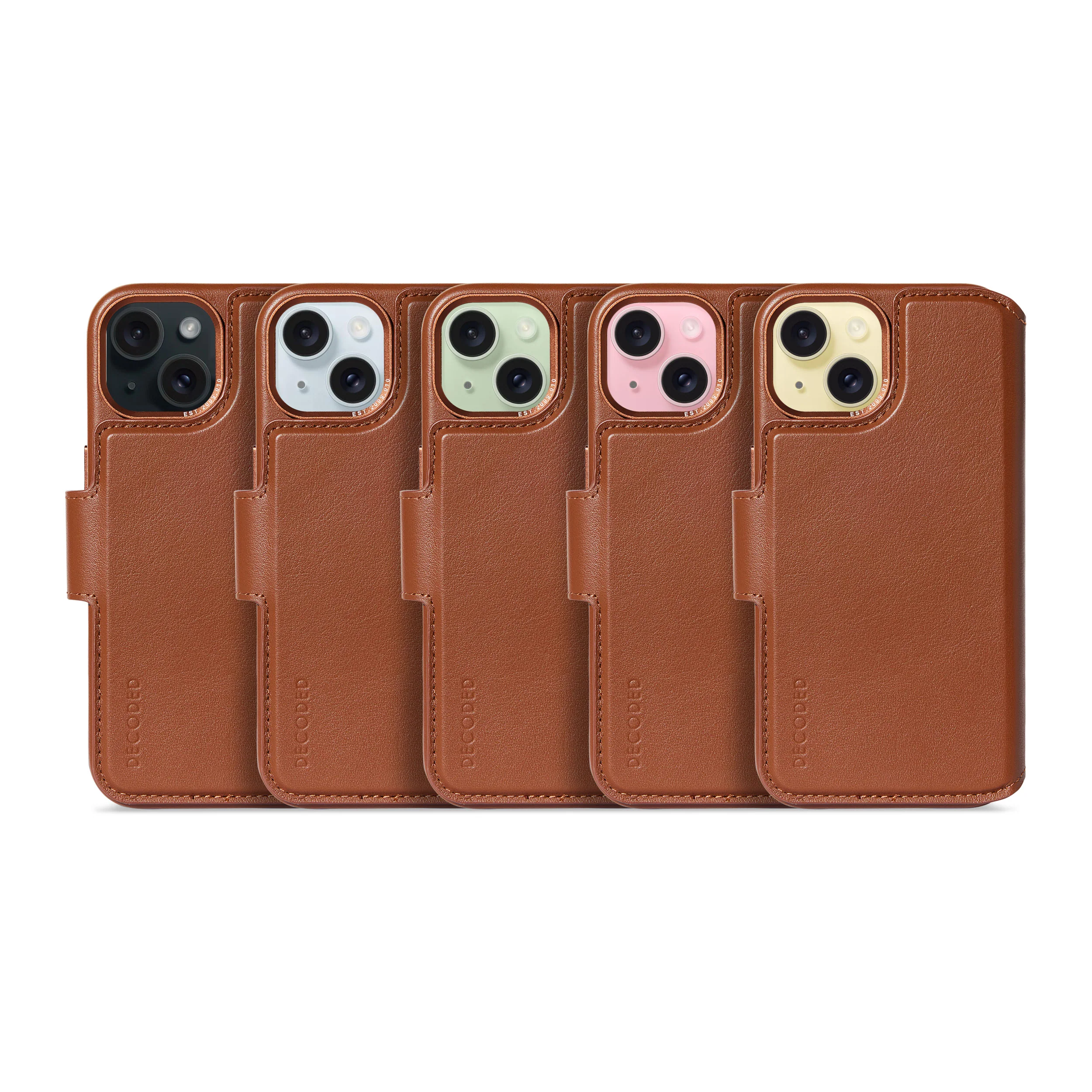Leather Detachable Case | Tan | iPhone 15 | D24IPO15DW5TN - Image 8