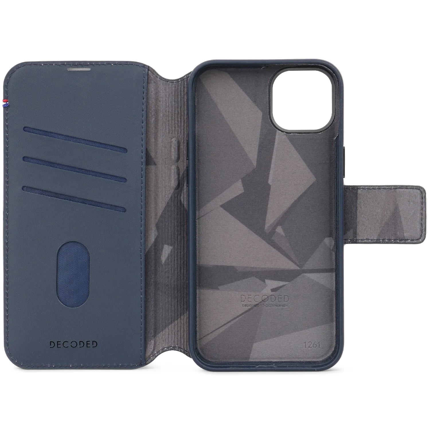 Leather Detachable Case | True Navy | iPhone 15 Plus | D24IPO15PLDW5NY - Image 5