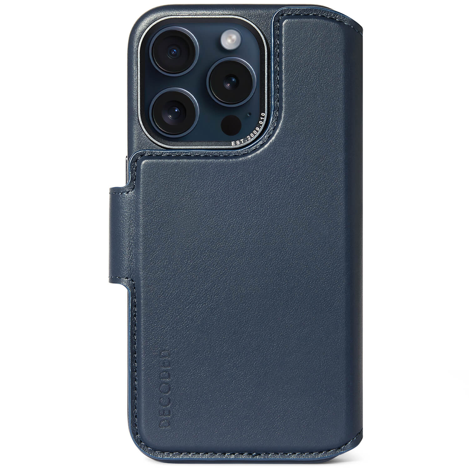Leather Detachable Case | True Navy | iPhone 15 Pro | D24IPO15PDW5NY