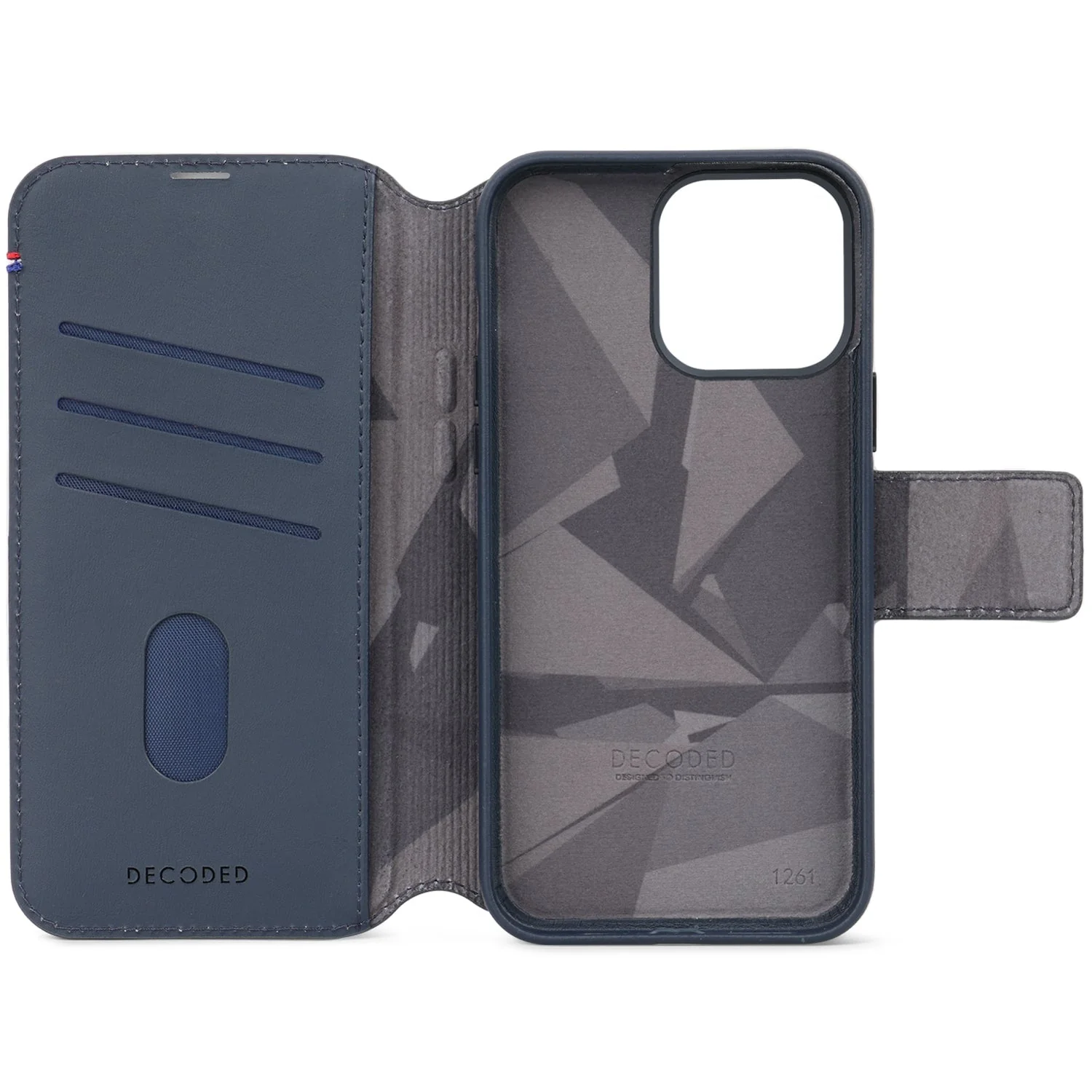 Leather Detachable Case | True Navy | iPhone 15 Pro | D24IPO15PDW5NY - Image 5