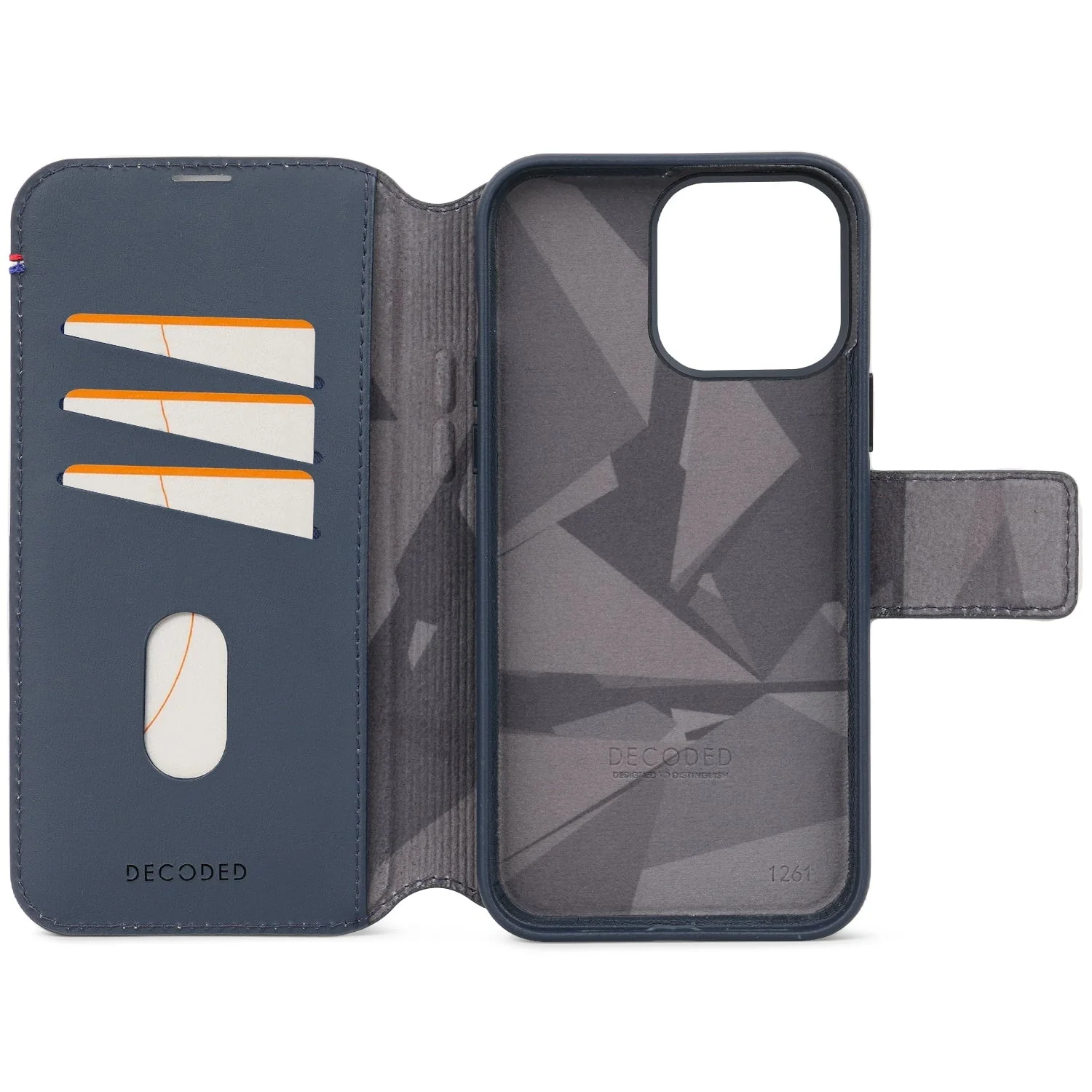 Leather Detachable Case | True Navy | iPhone 15 Pro | D24IPO15PDW5NY - Image 6
