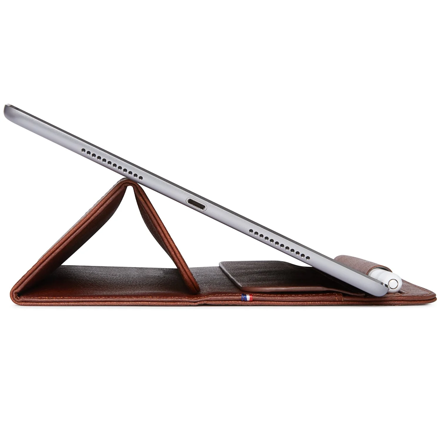 Leather Foldable Sleeve | Oak Brown | iPad Air - Image 6