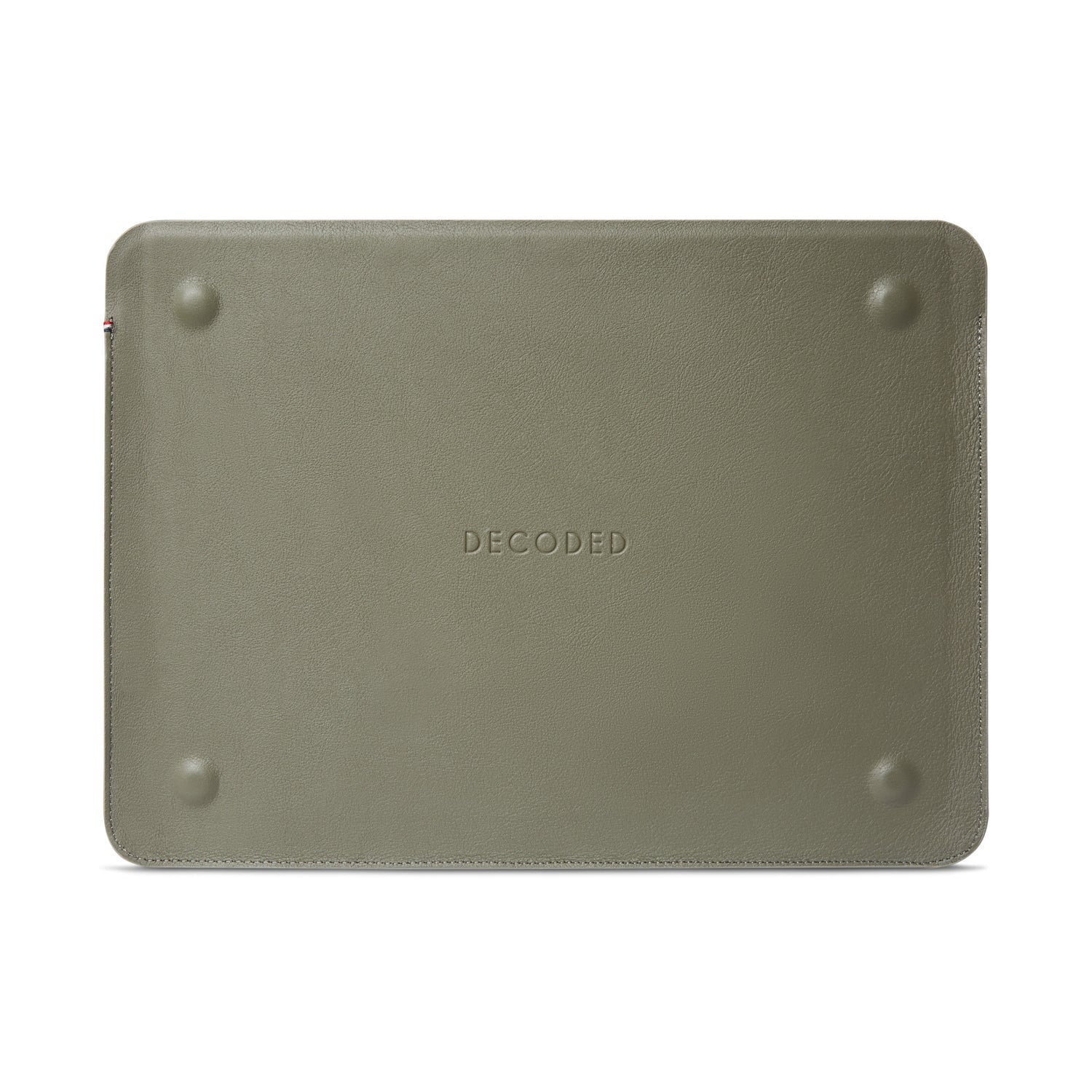 Leather Frame Sleeve | Olive - Image 3