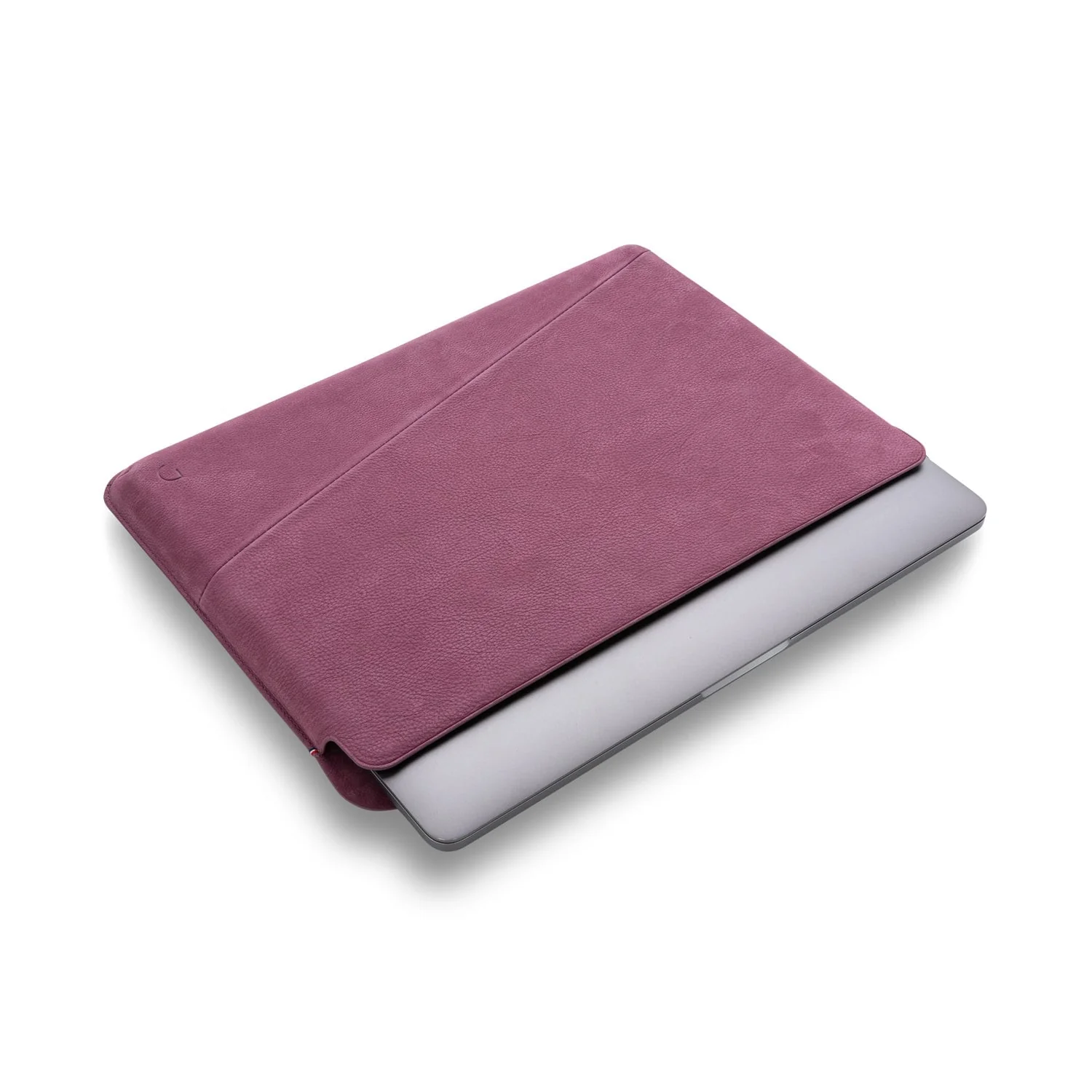 Leather Frame Sleeve | Plum - Image 4
