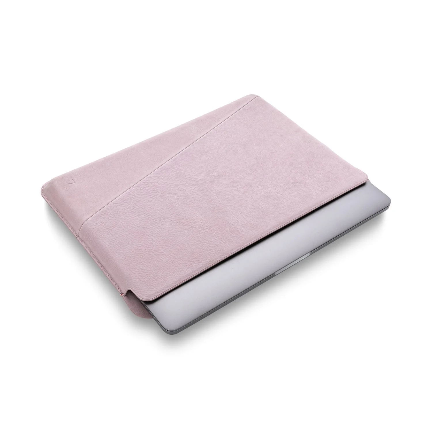 Leather Frame Sleeve | Powder Pink - Image 4