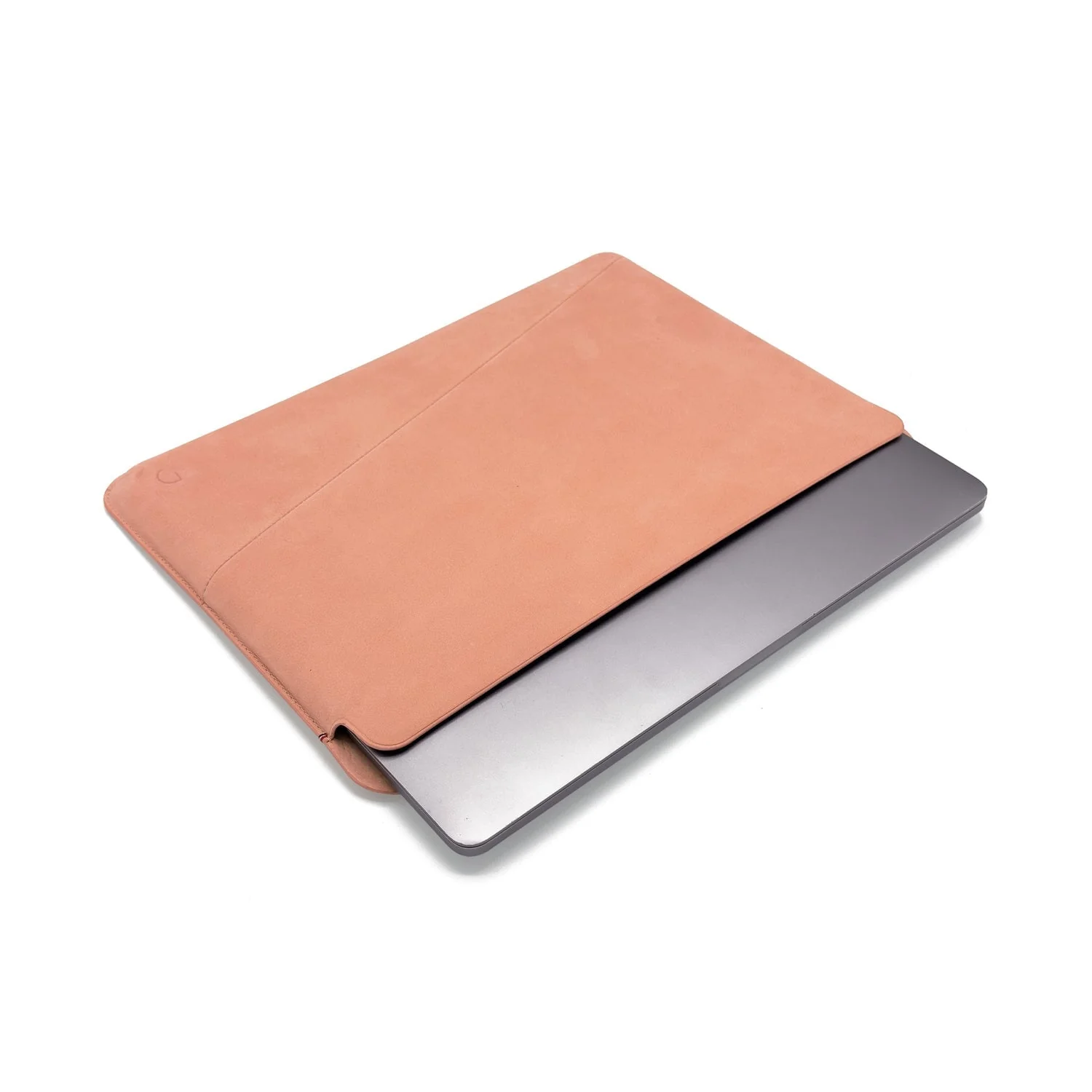 Leather Frame Sleeve | Soft Peach - Image 3