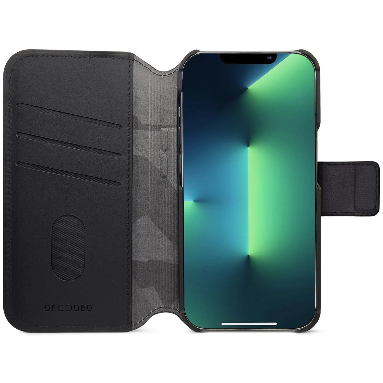 Leather Wallet Case | Black | iPhone 14 Pro Max | D23IPO14PMCW5BK - Image 4