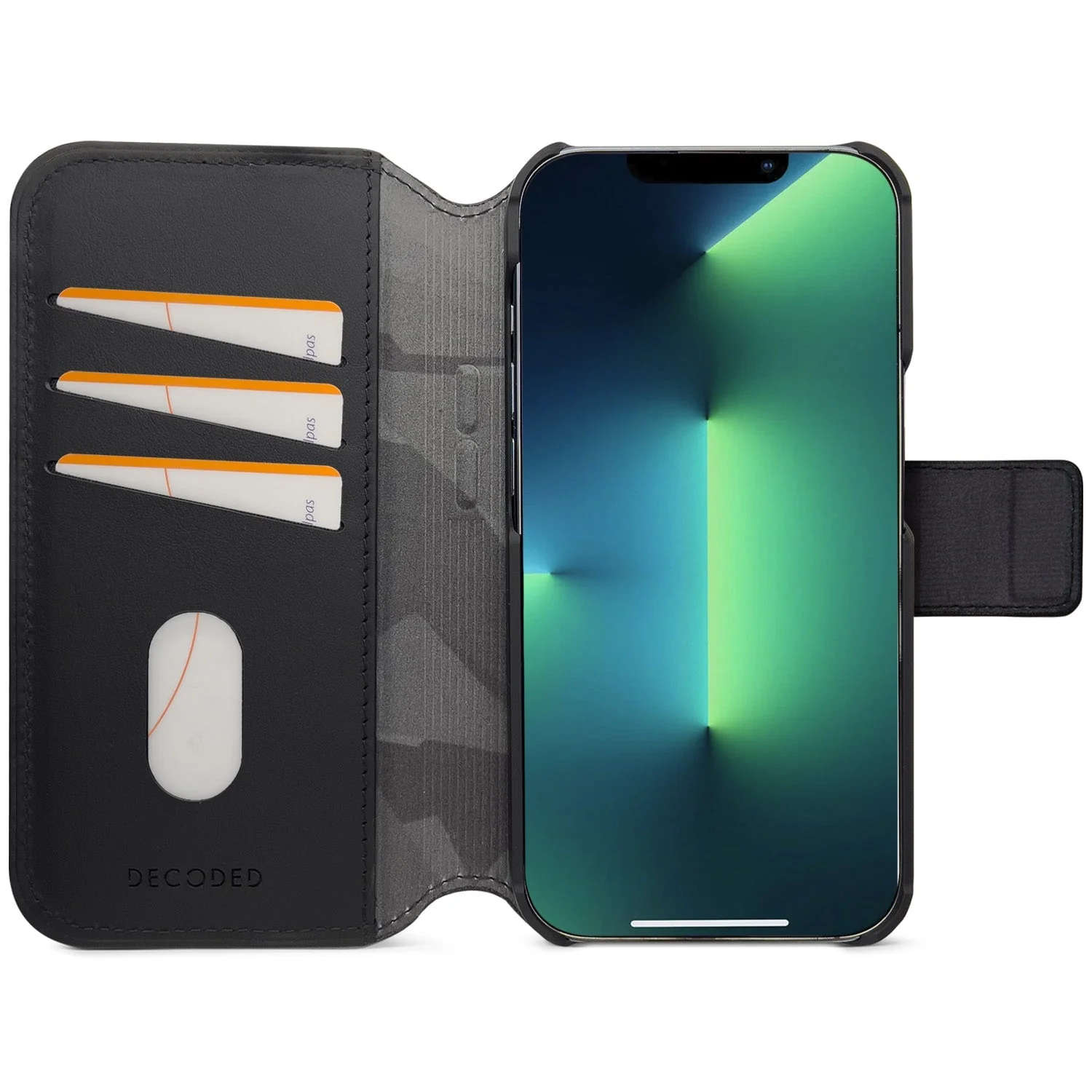 Leather Wallet Case | Black | iPhone 14 Pro Max | D23IPO14PMCW5BK - Image 5