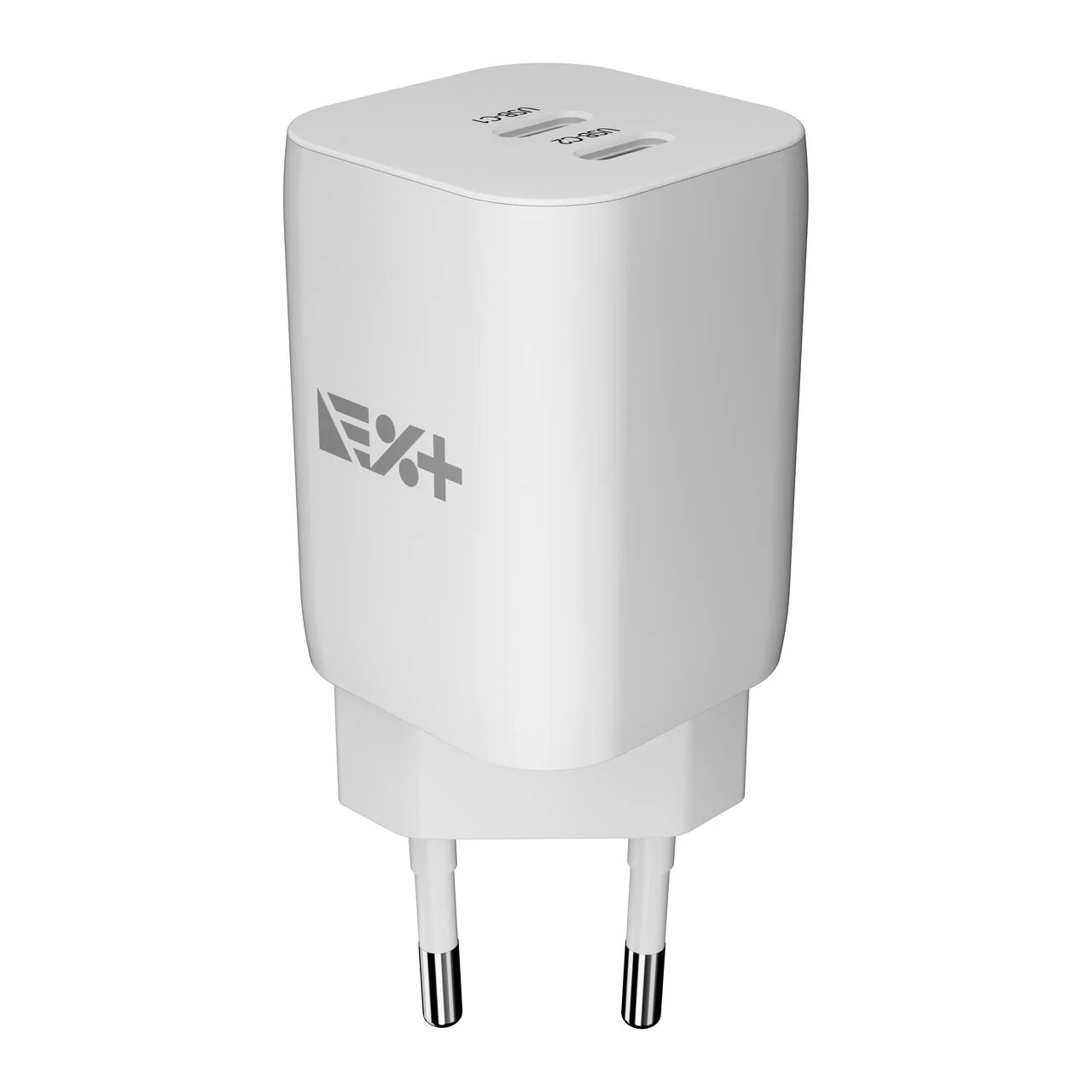 USB-C Power Adaptor Dual | White - Image 4