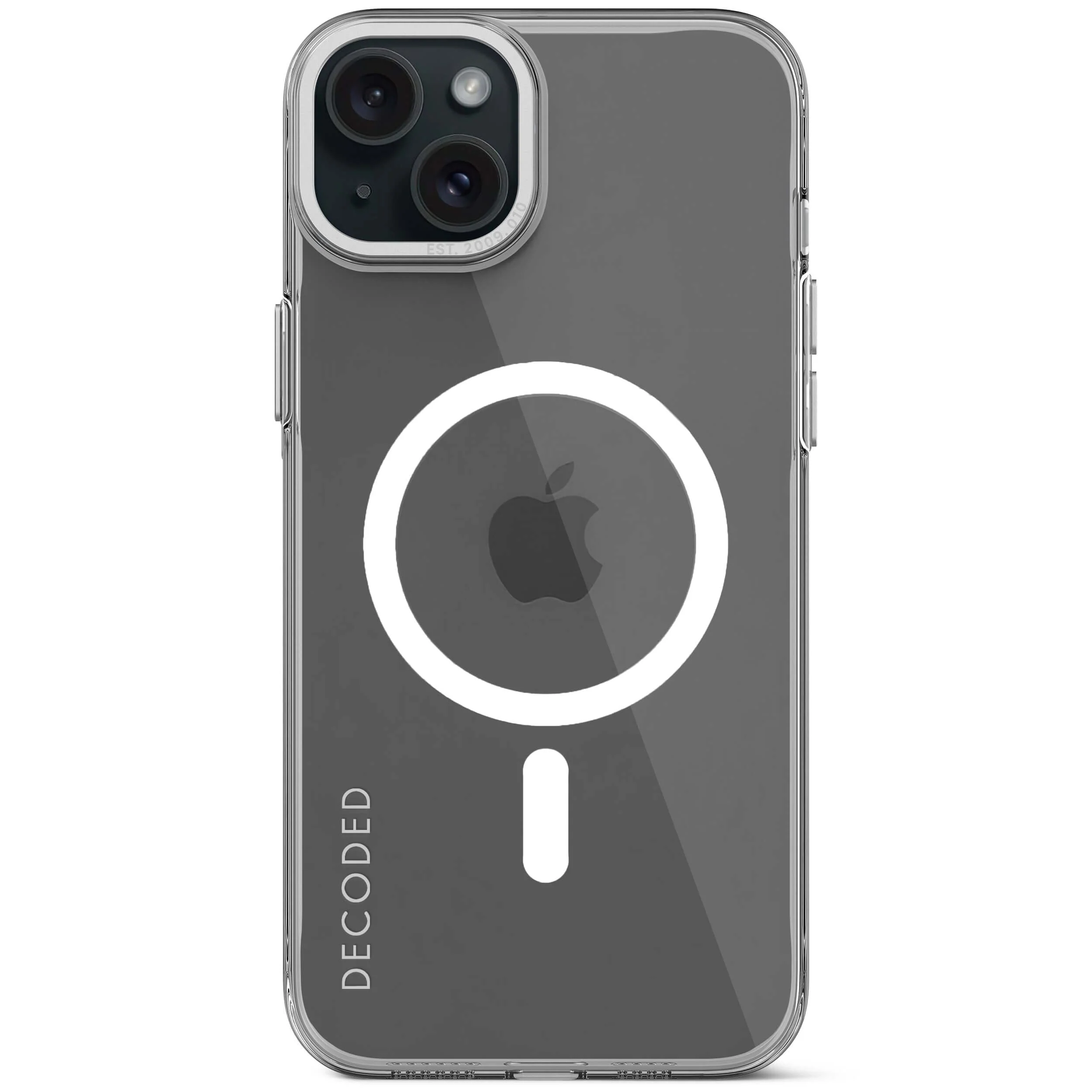 Recycled Plastic Clear Case | Transparent | iPhone 15 Plus | D24IPO15PLBCT2TT