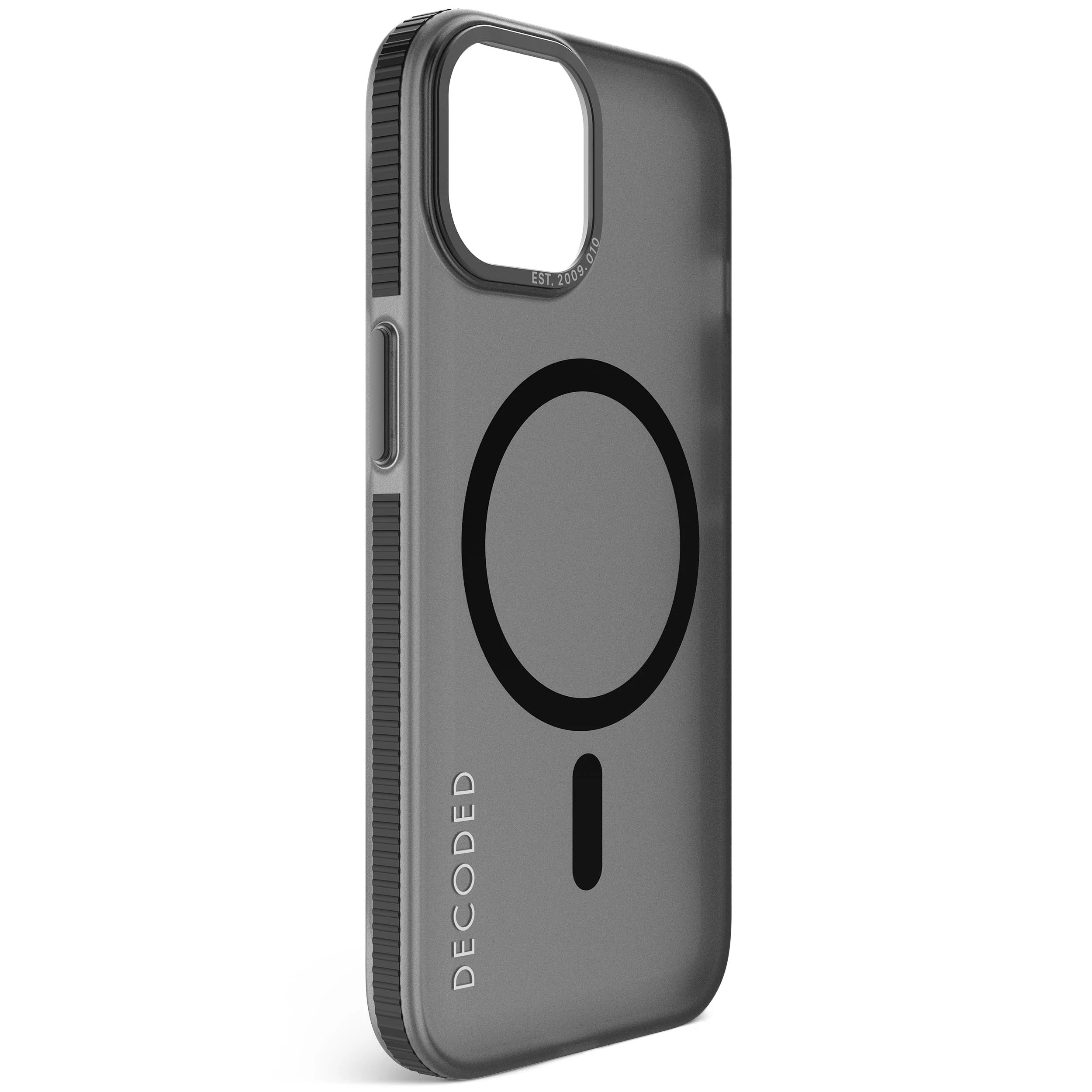 Recycled Plastic Grip Case | Transparant Black | iPhone 15 | D24IPO15BCT2FK - Image 5