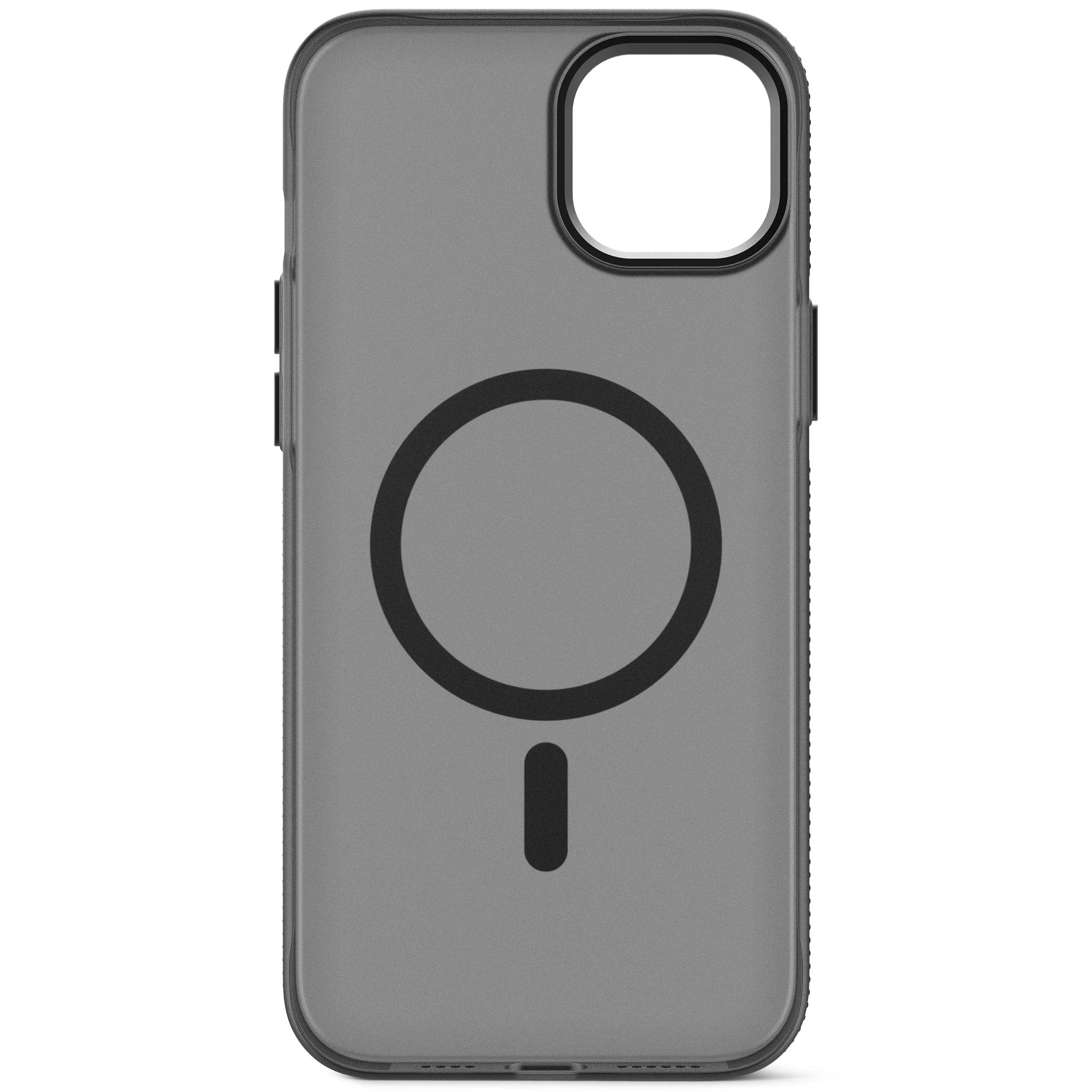 Recycled Plastic Grip Case | Transparent Black | iPhone 15 Plus | D24IPO15PLBCT2FK - Image 2