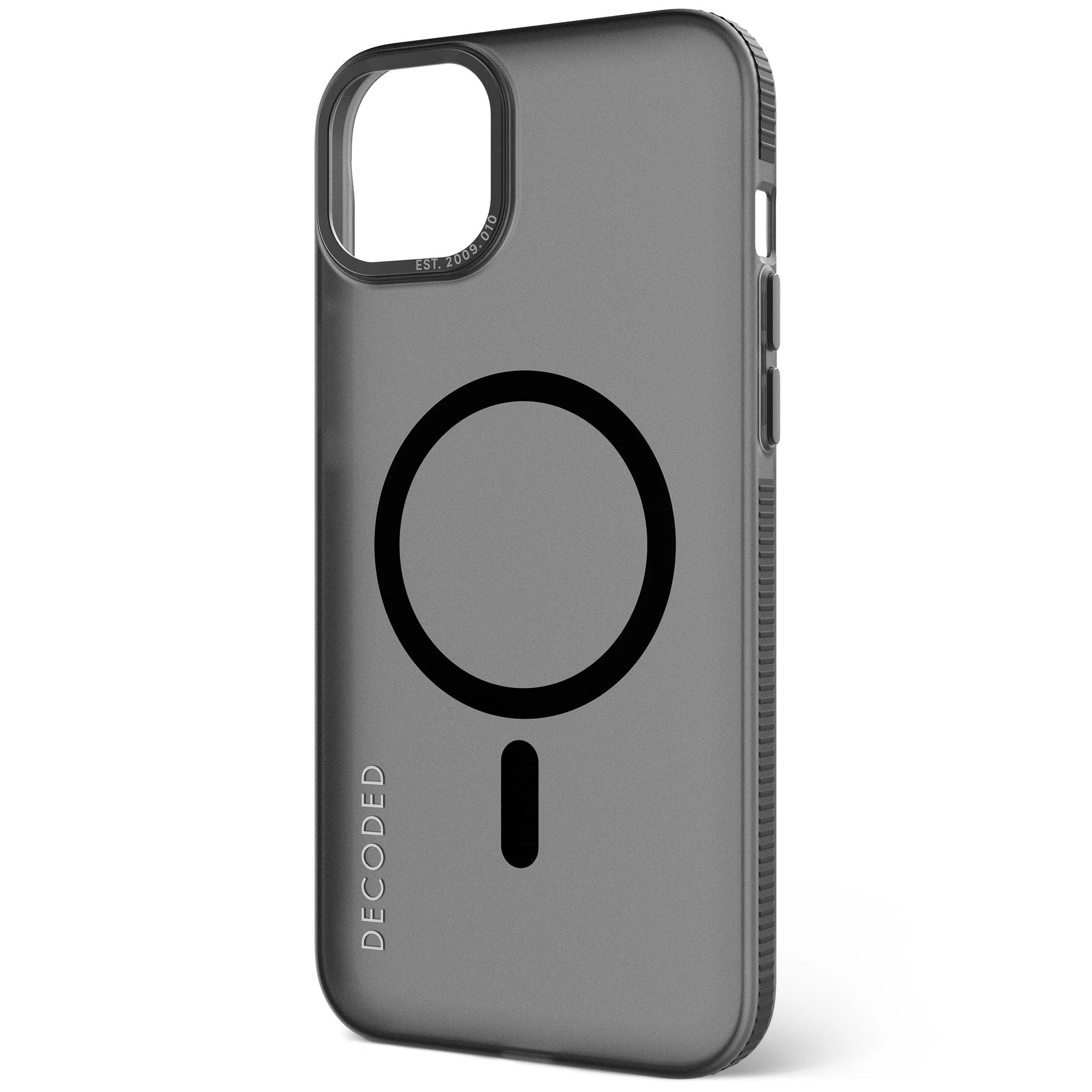 Recycled Plastic Grip Case | Transparent Black | iPhone 15 Plus | D24IPO15PLBCT2FK - Image 4