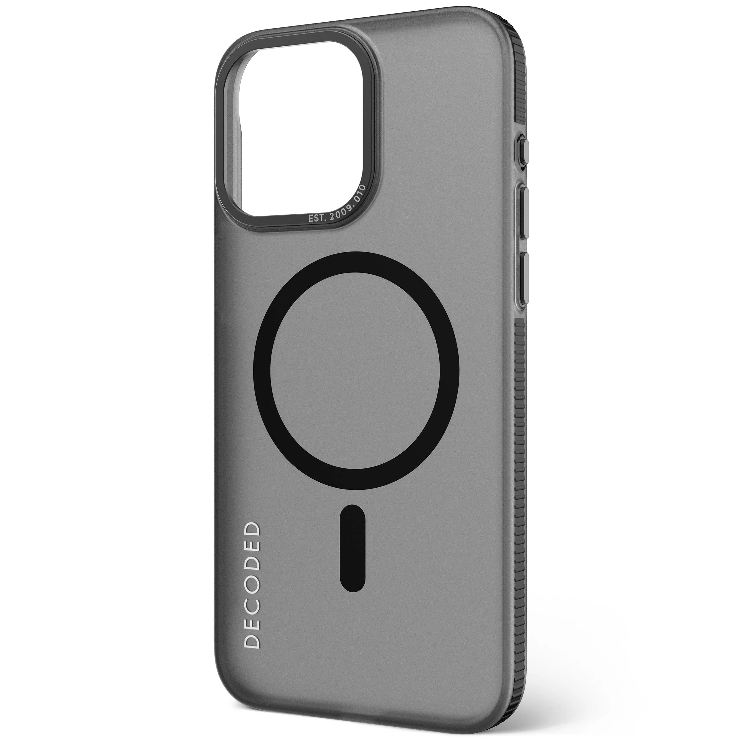 Recycled Plastic Grip Case | Transparent Black | iPhone 15 Pro Max | D24IPO15PMBCT2FK - Image 4