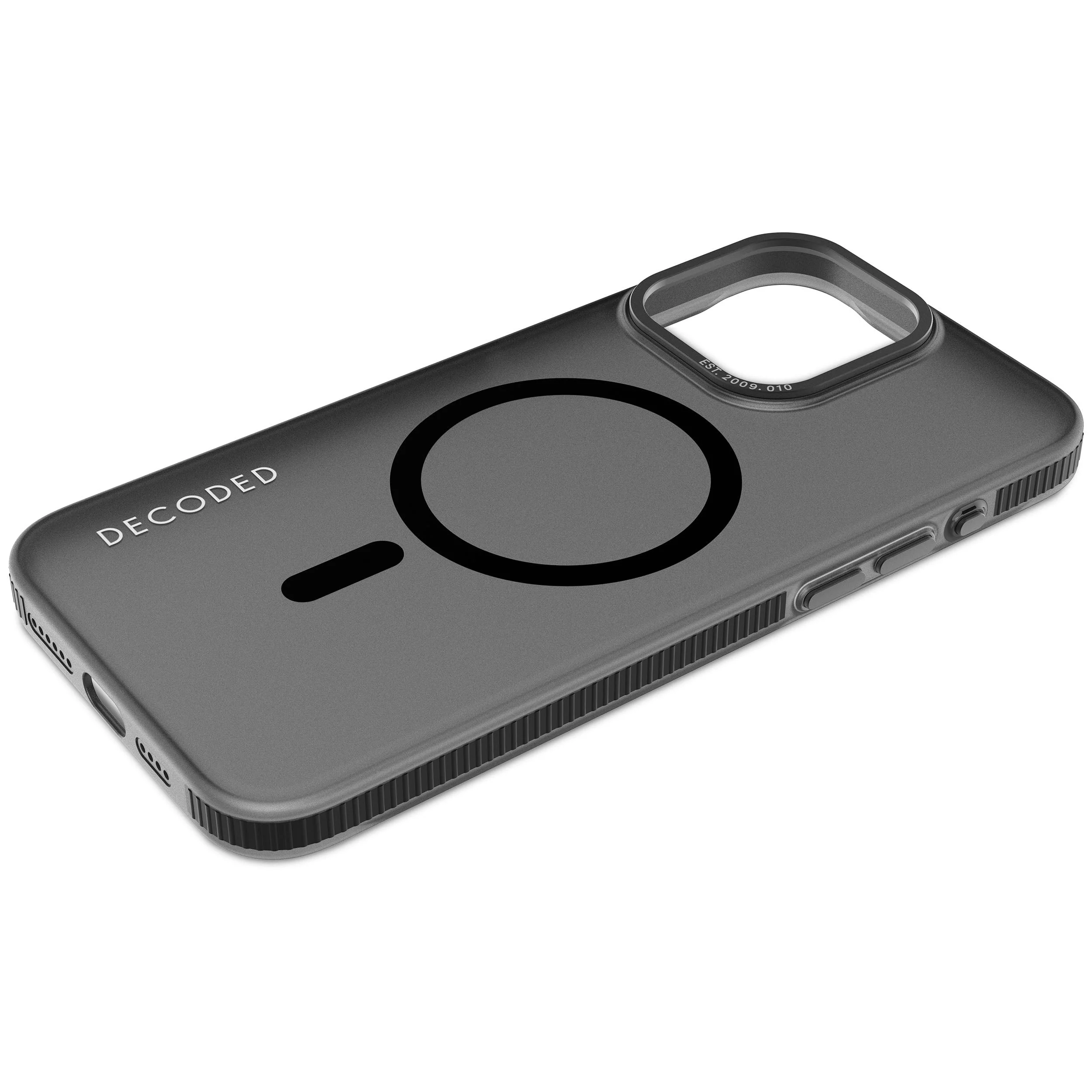 Recycled Plastic Grip Case | Transparent Black | iPhone 15 Pro Max | D24IPO15PMBCT2FK - Image 6