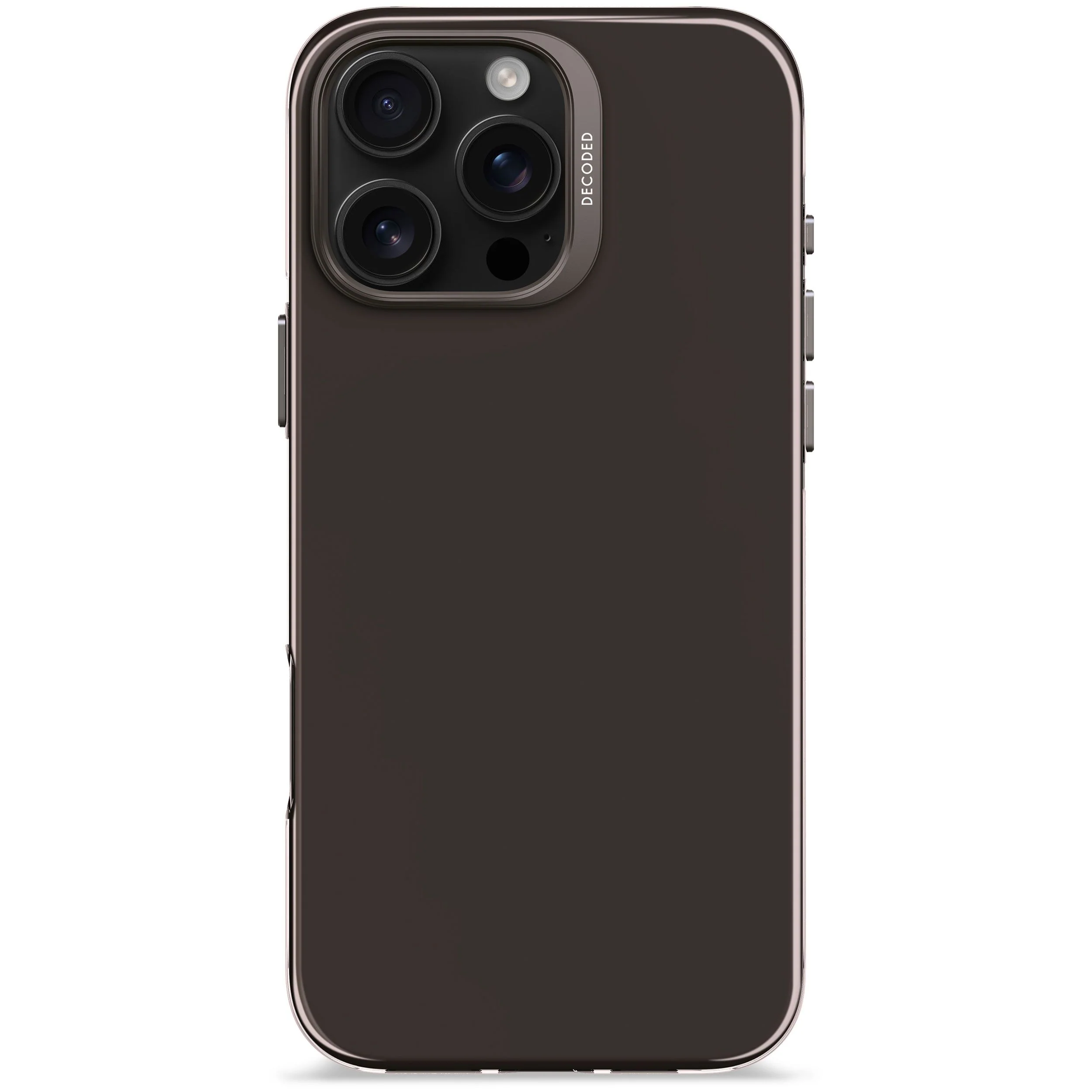 Recycled Plastic Resin Back Cover | Phantom Black | iPhone 16 Pro | D25IPO16PBCR1PM