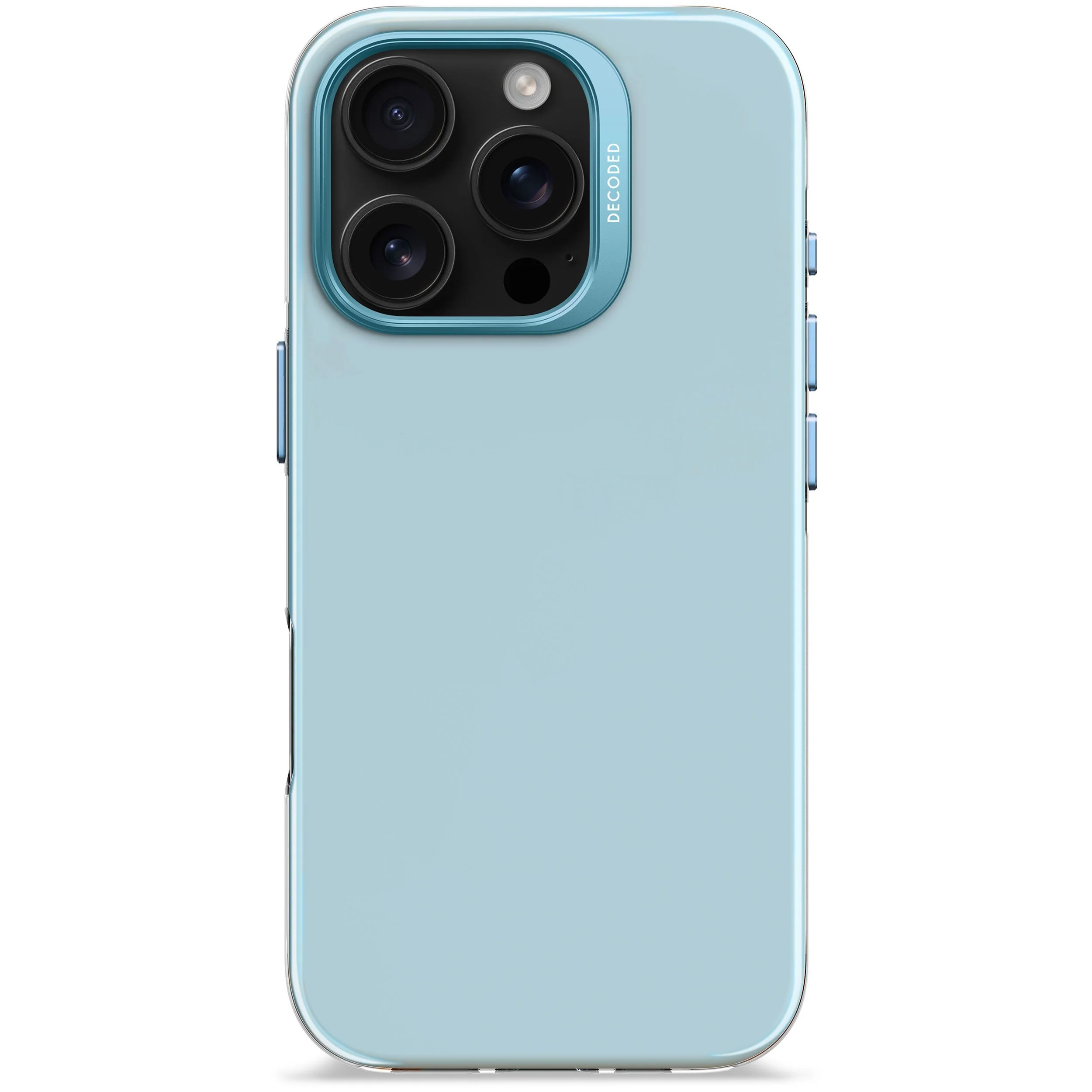 Recycled Plastic Resin Back Cover | Super Sonic Blue | iPhone 16 Pro | D25IPO16PBCR1SC