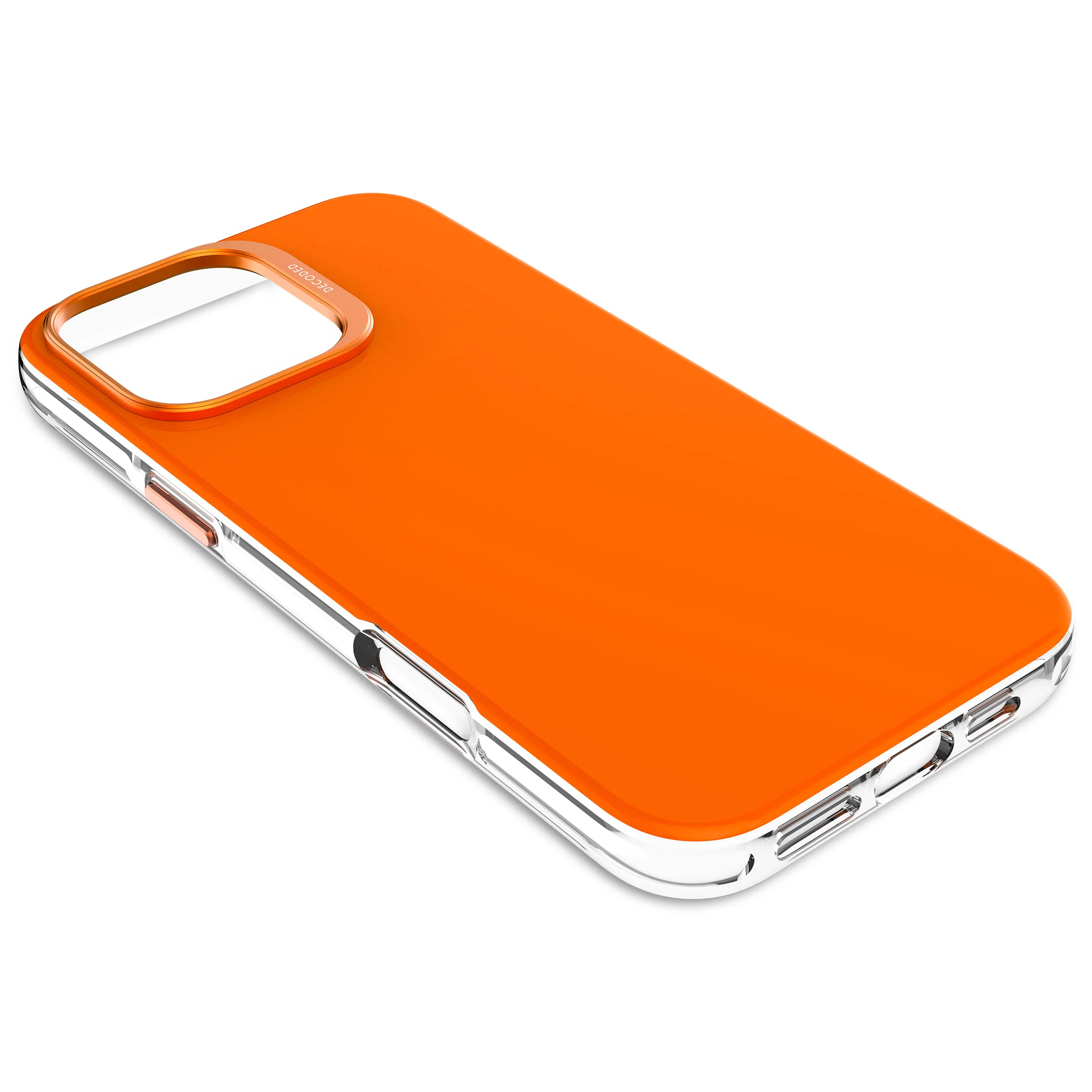 Recycled Plastic Resin Back Cover | Tangerine Orange | iPhone 16 Pro Max | D25IPO16PMBCR1TE - Image 6