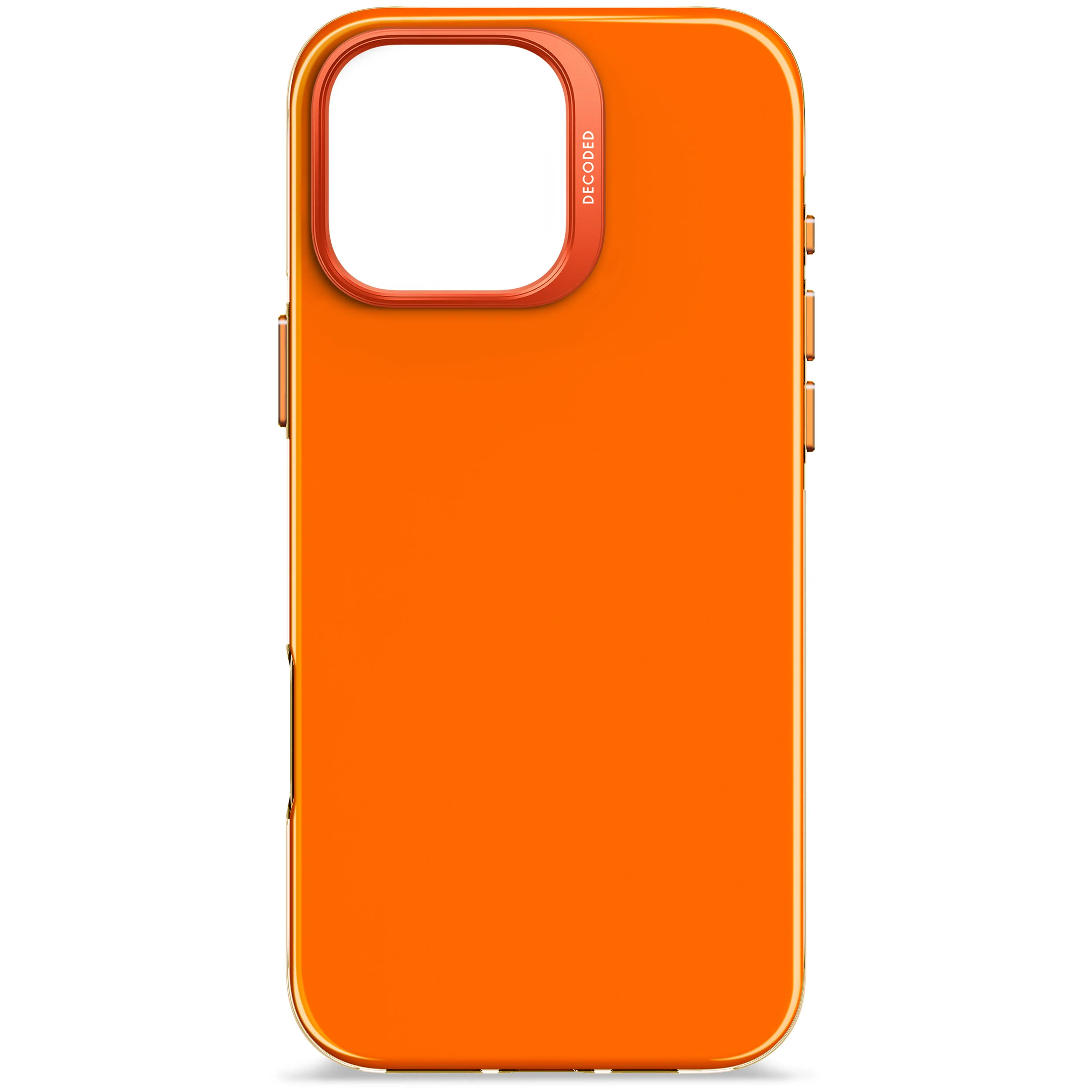 Recycled Plastic Resin Back Cover | Tangerine Orange | iPhone 16 Pro Max | D25IPO16PMBCR1TE - Image 8