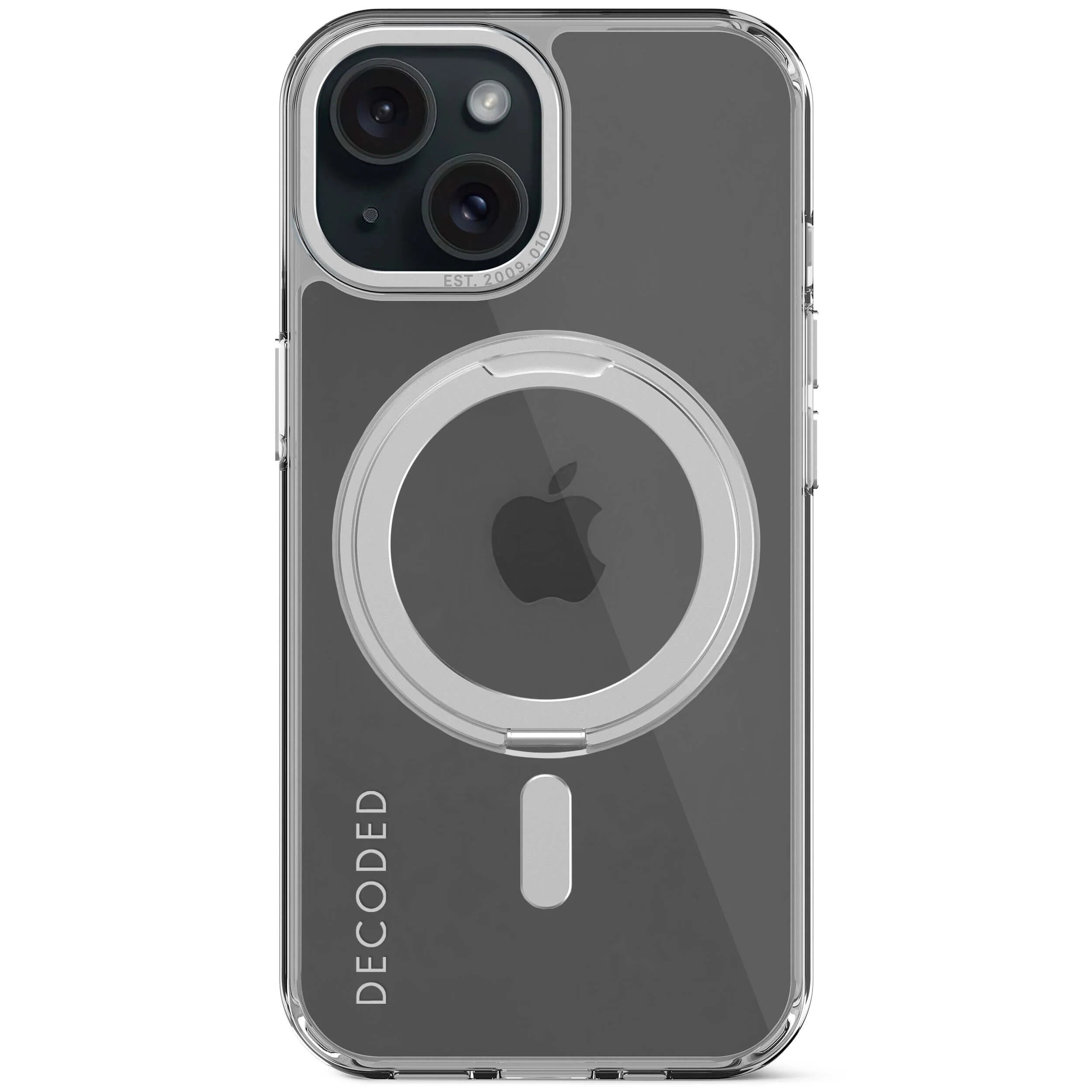 Recycled Plastic Transparent Loop Stand Back Case | Transparent | iPhone 15 | D24IPO15LSBC1TT