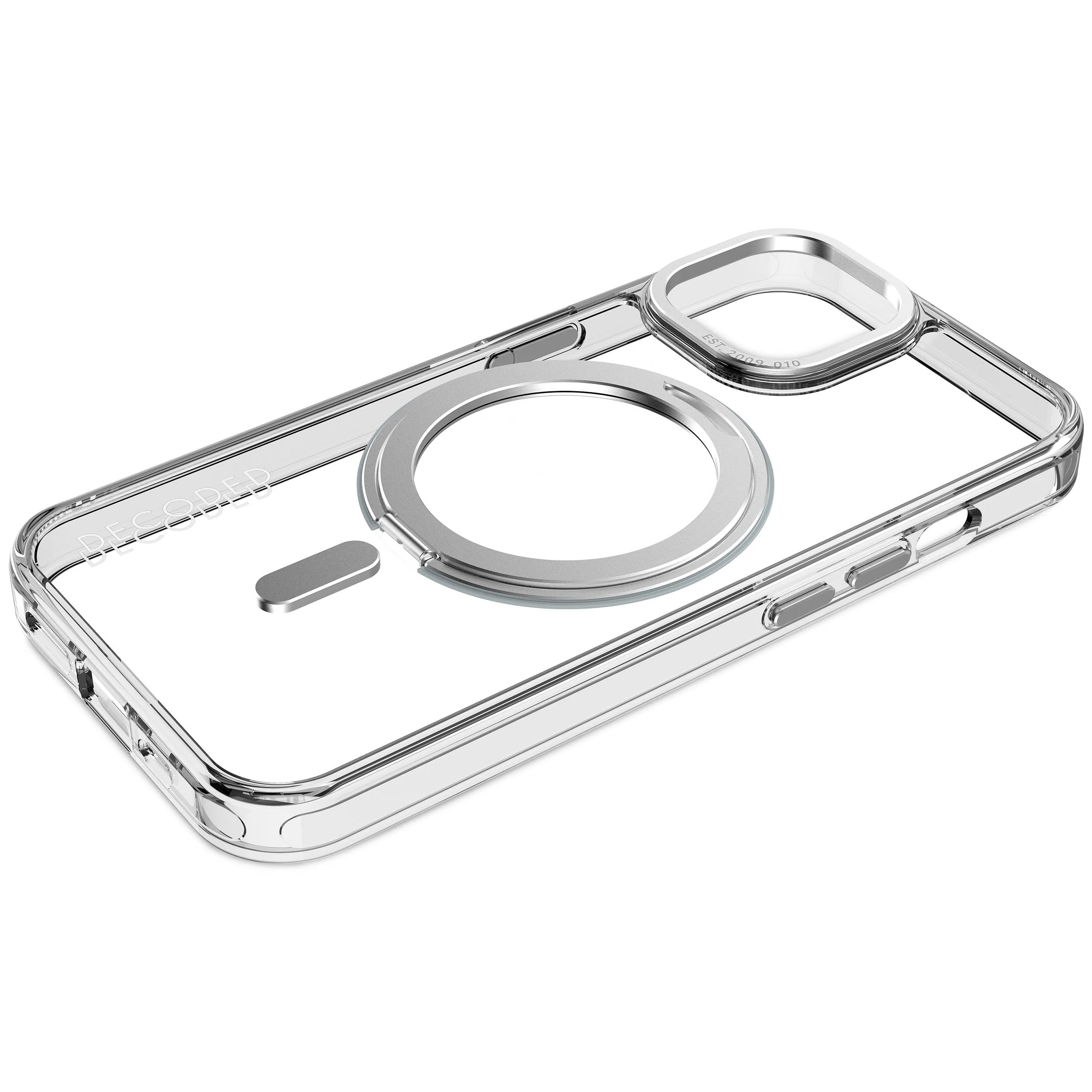 Recycled Plastic Transparent Loop Stand Back Case | Transparent | iPhone 15 | D24IPO15LSBC1TT - Image 10