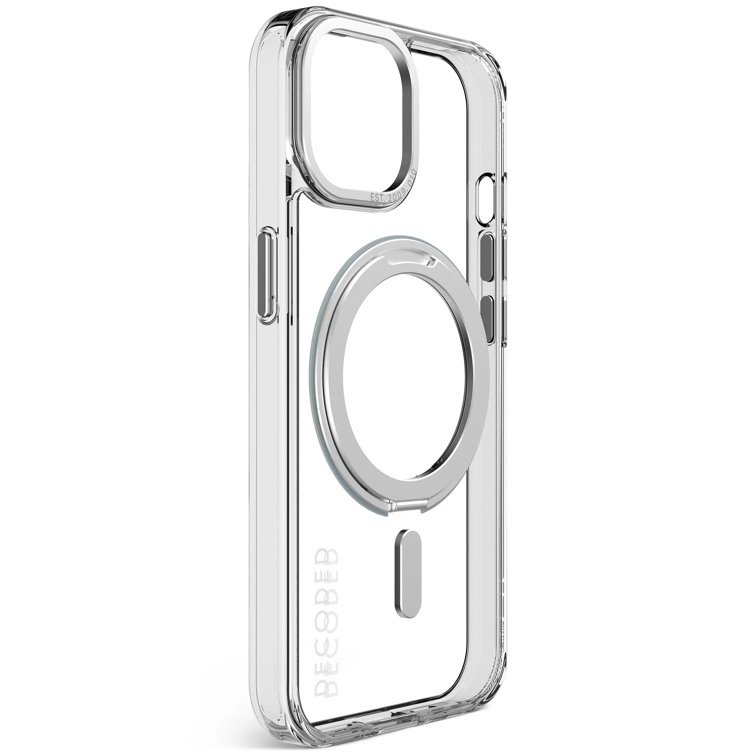 Recycled Plastic Transparent Loop Stand Back Case | Transparent | iPhone 15 | D24IPO15LSBC1TT - Image 8