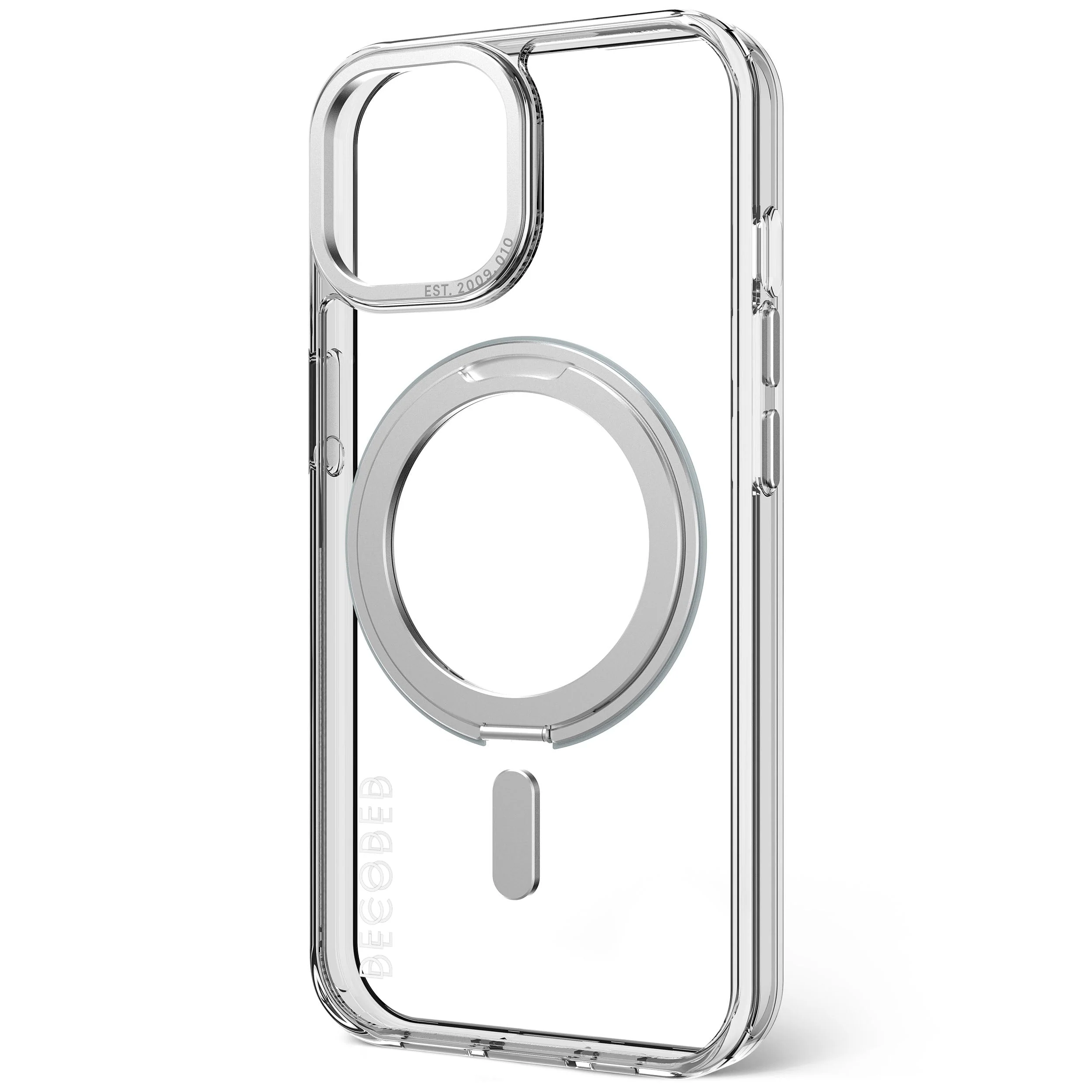 Recycled Plastic Transparent Loop Stand Back Case | Transparent | iPhone 15 | D24IPO15LSBC1TT - Image 9