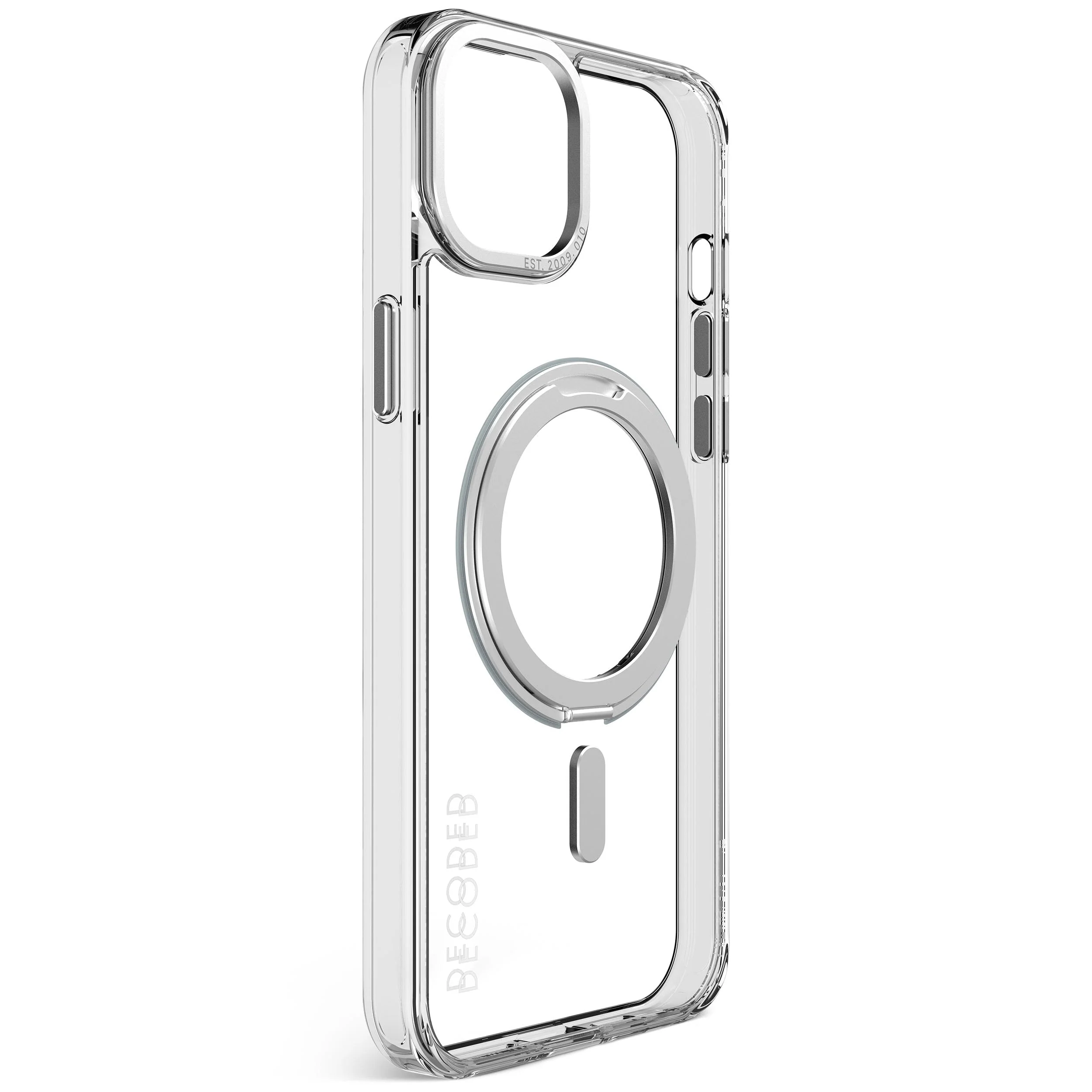 Recycled Plastic Transparent Loop Stand Back Case | Transparent | iPhone 15 Plus | D24IPO15PLLSBC1TT - Image 8