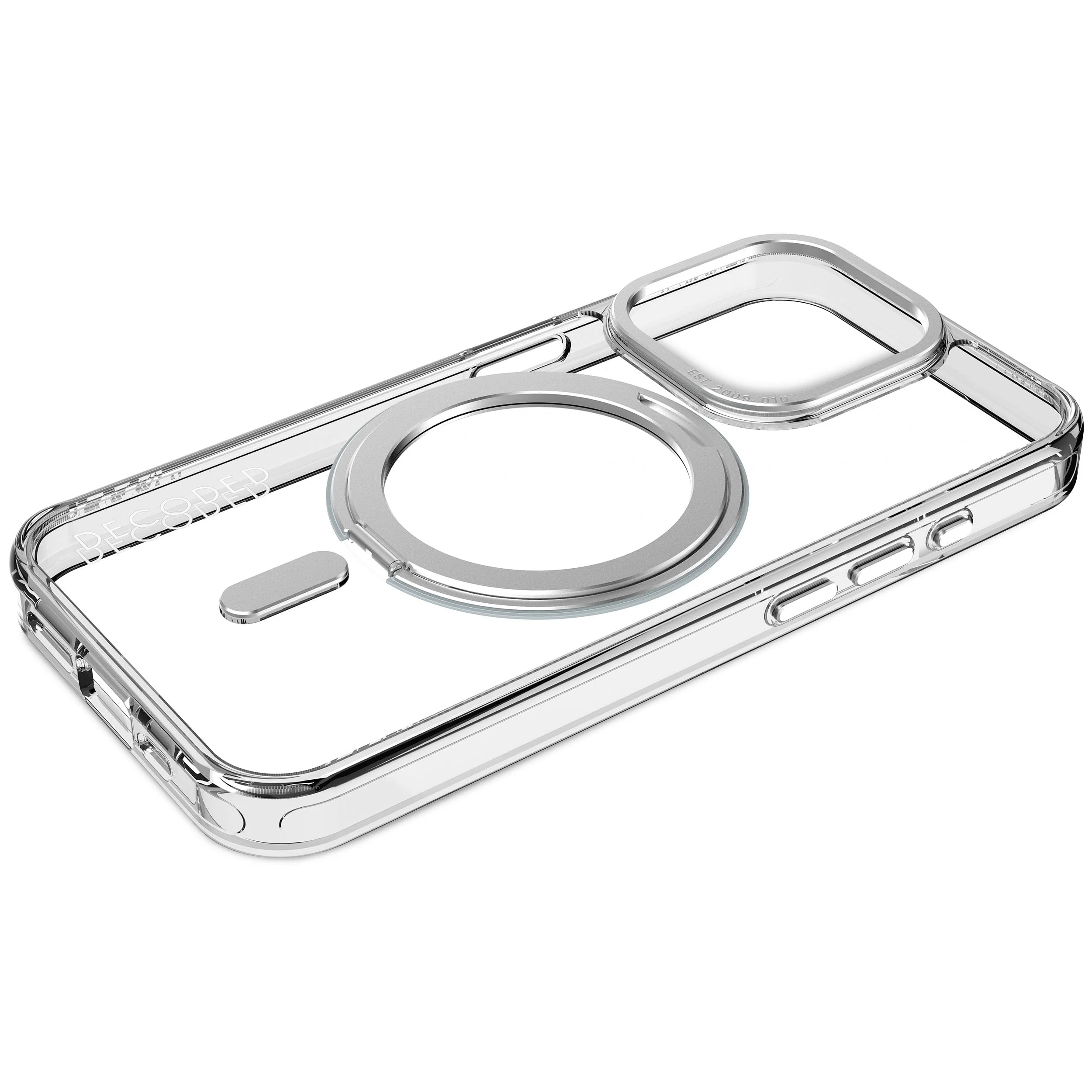 Recycled Plastic Transparant Loop Stand Back Case | Transparant | iPhone 15 Pro | D24IPO15PLSBC1TT - Image 10