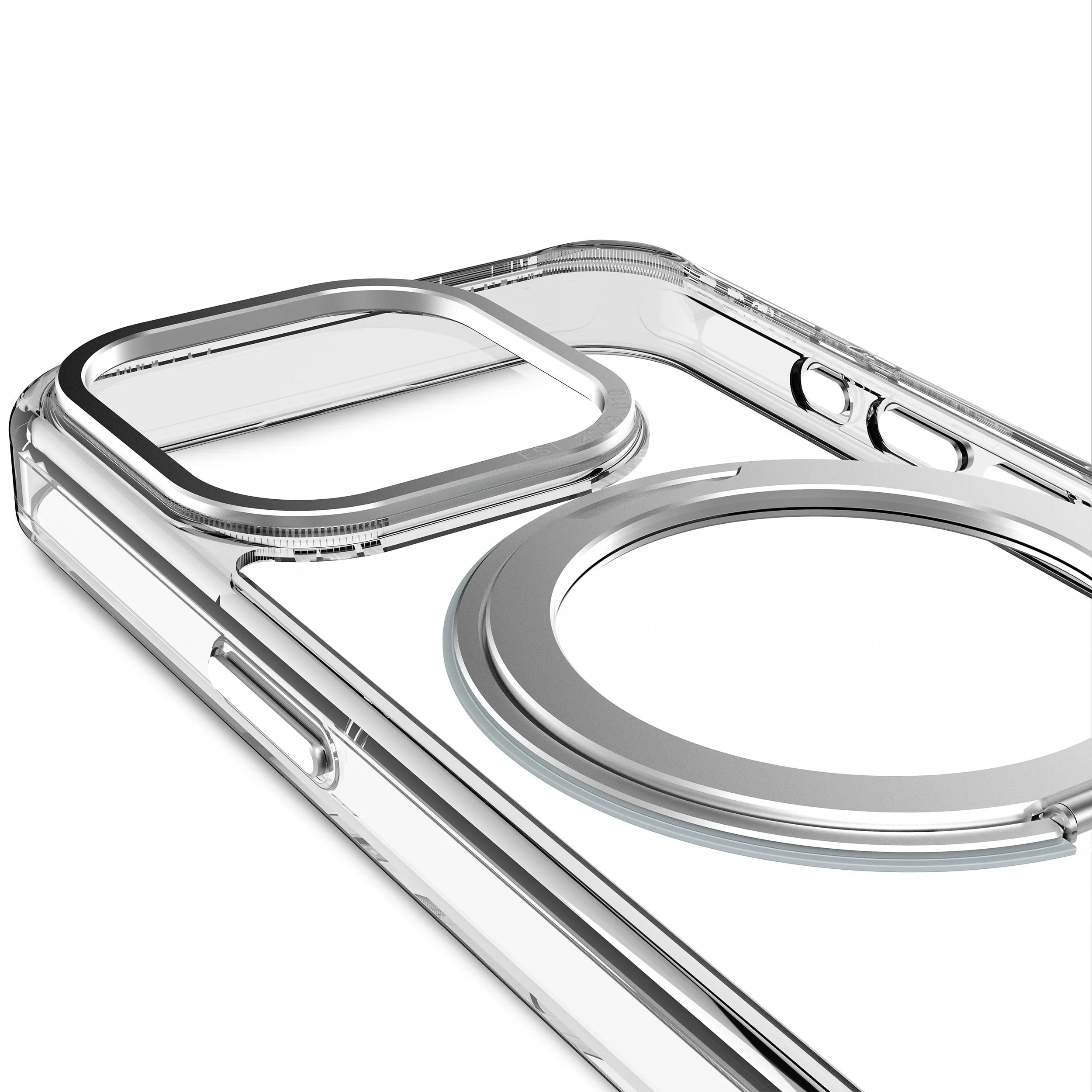 Recycled Plastic Transparant Loop Stand Back Case | Transparant | iPhone 15 Pro | D24IPO15PLSBC1TT - Image 11